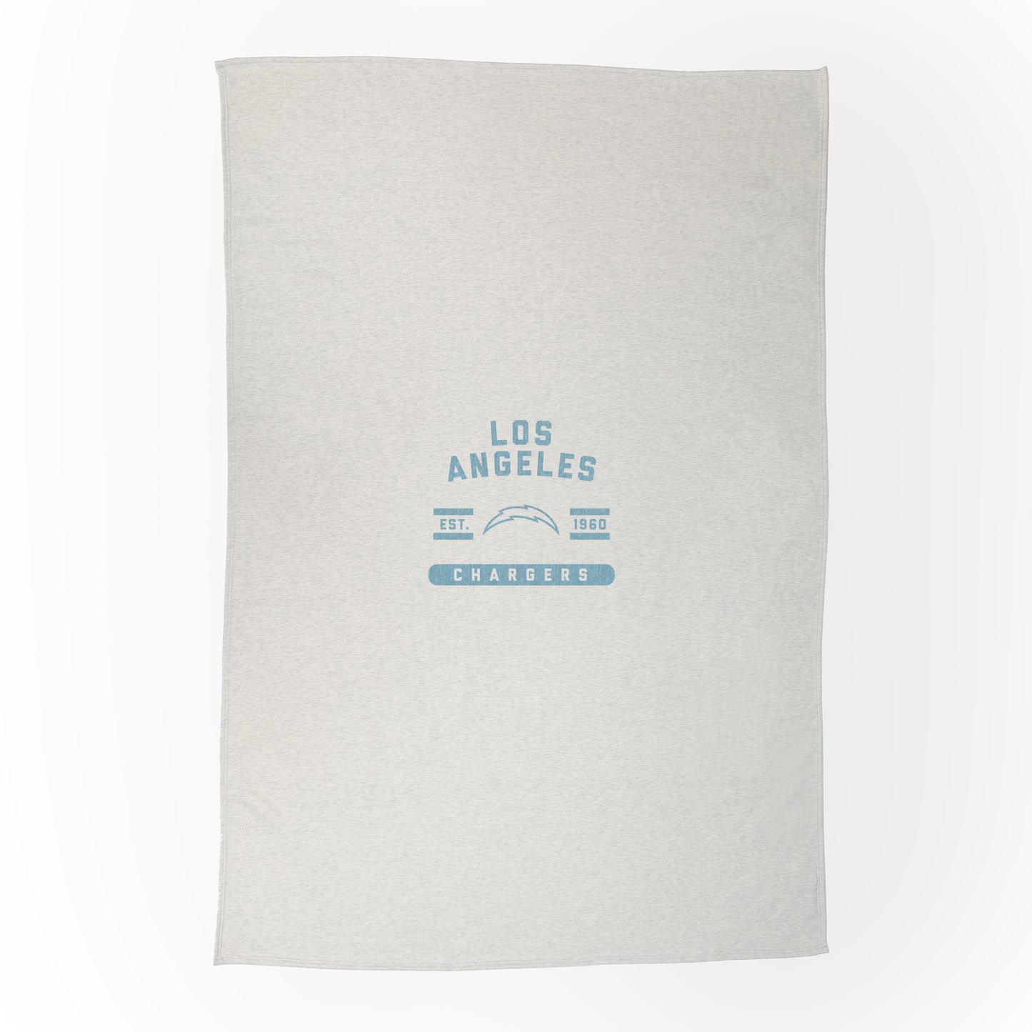 LA Chargers Sublimated Sweatshirt Blanket