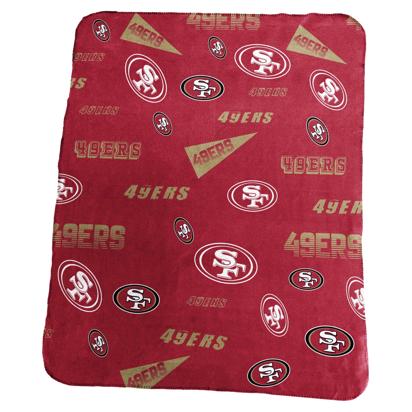 San Francisco 49ers Fanatics Classic Fleece Throw