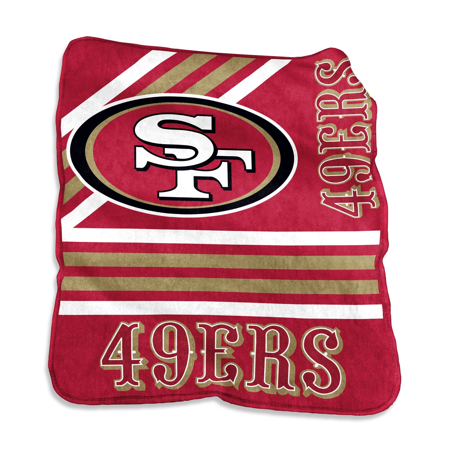 San Francisco 49ers Raschel Throw