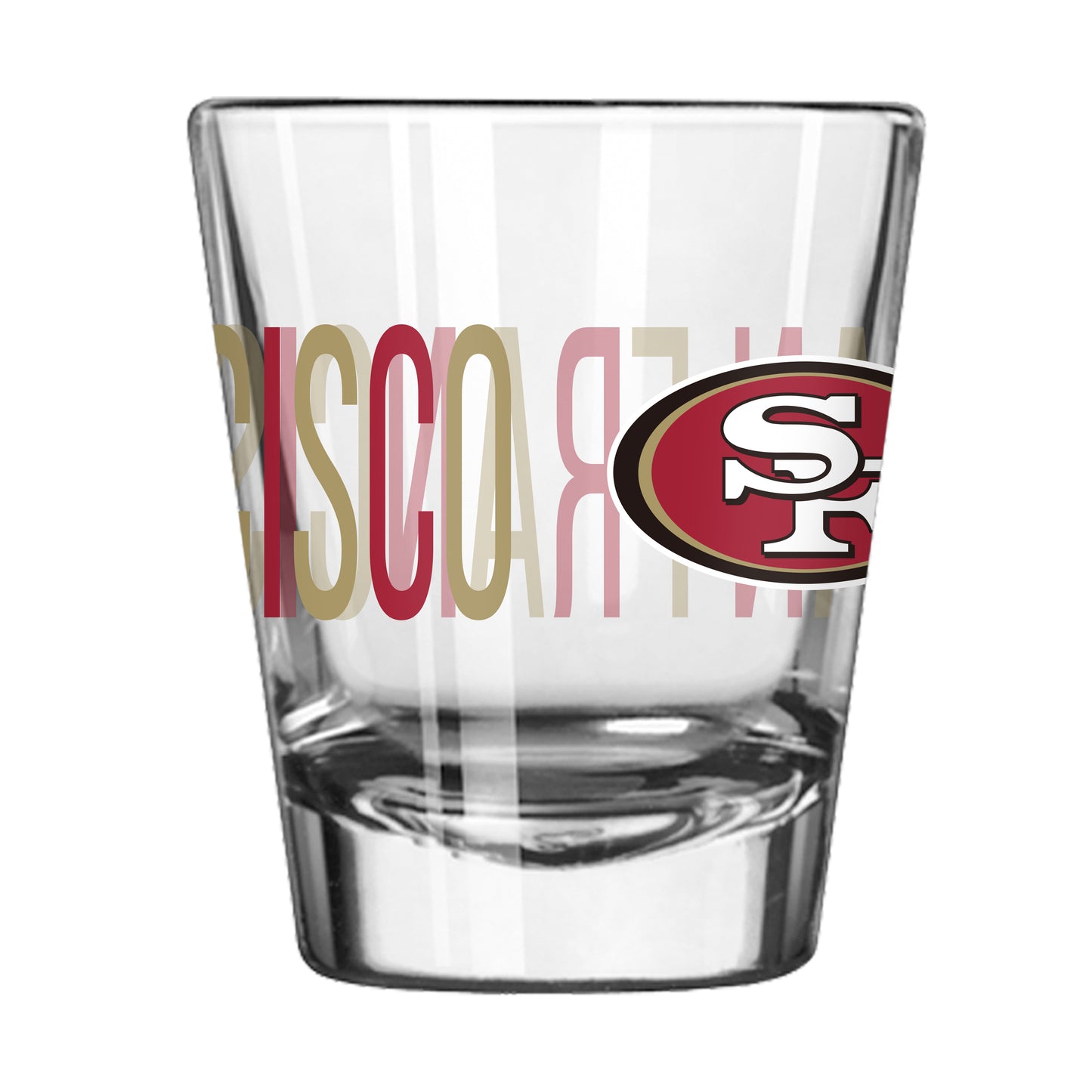 San Francisco 49ers 2oz Overtime Shot Glass