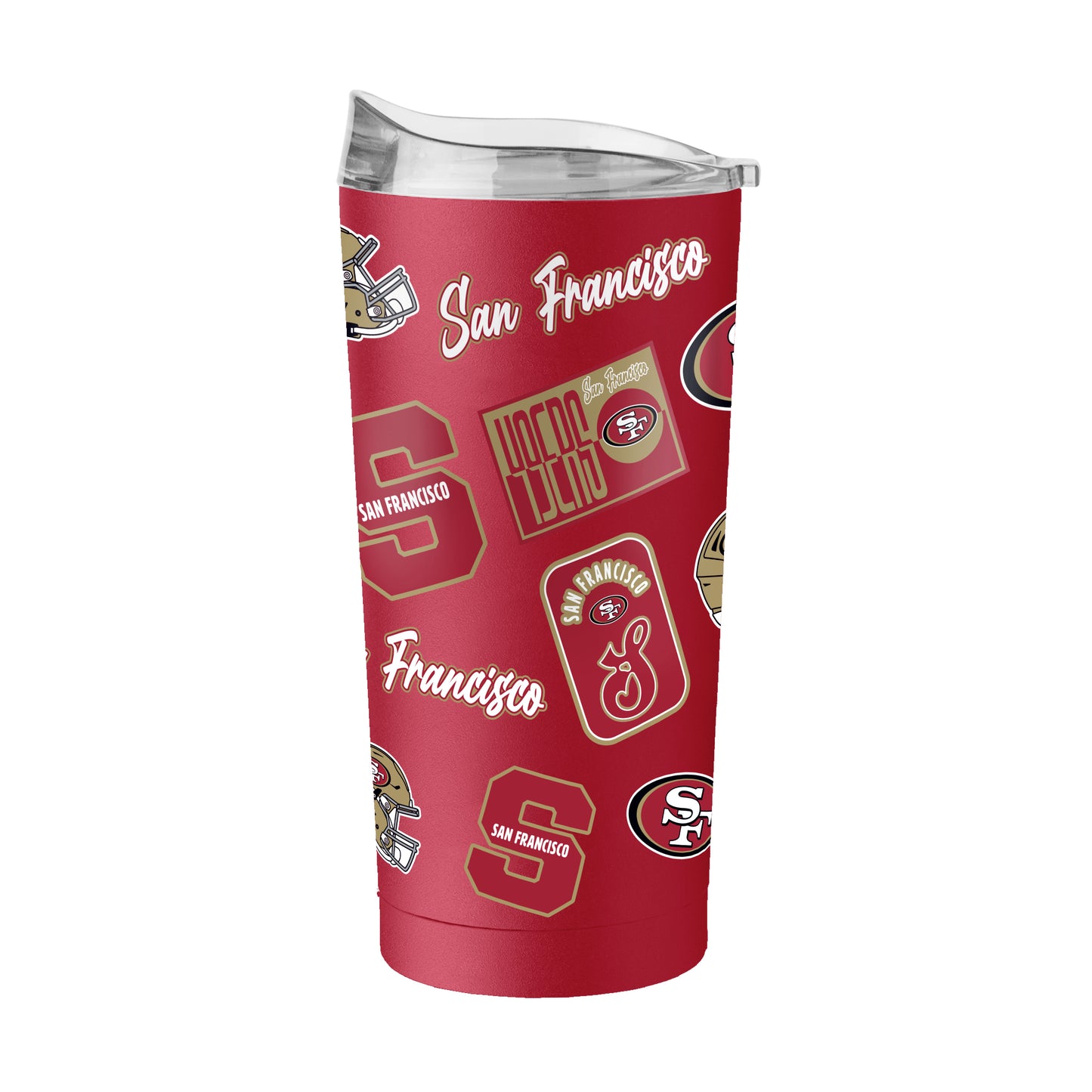 San Francisco 49ers 20oz Dreamweave Powder Coat Tumbler