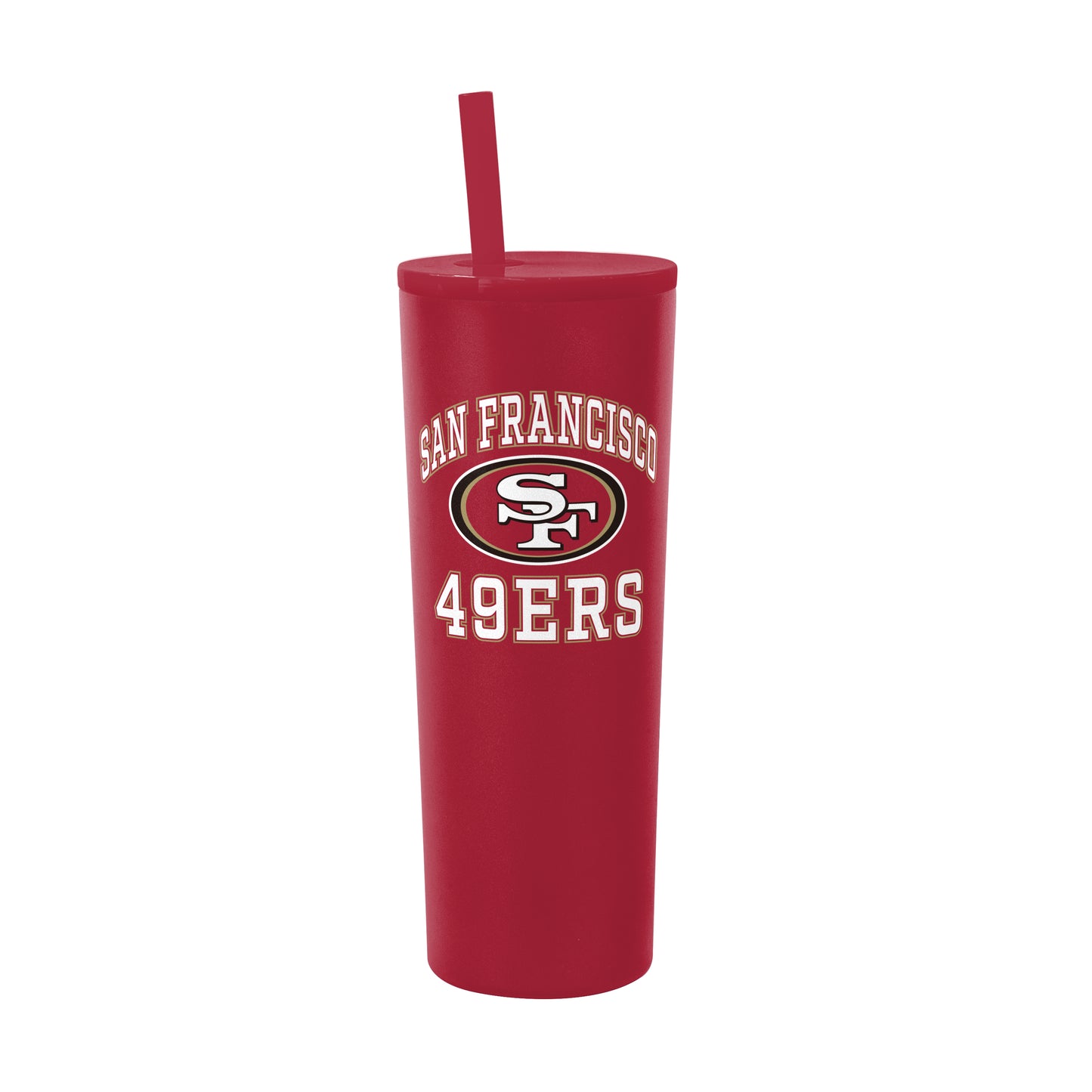 San Francisco 49ers 30oz Athletic SS Straw Tumbler
