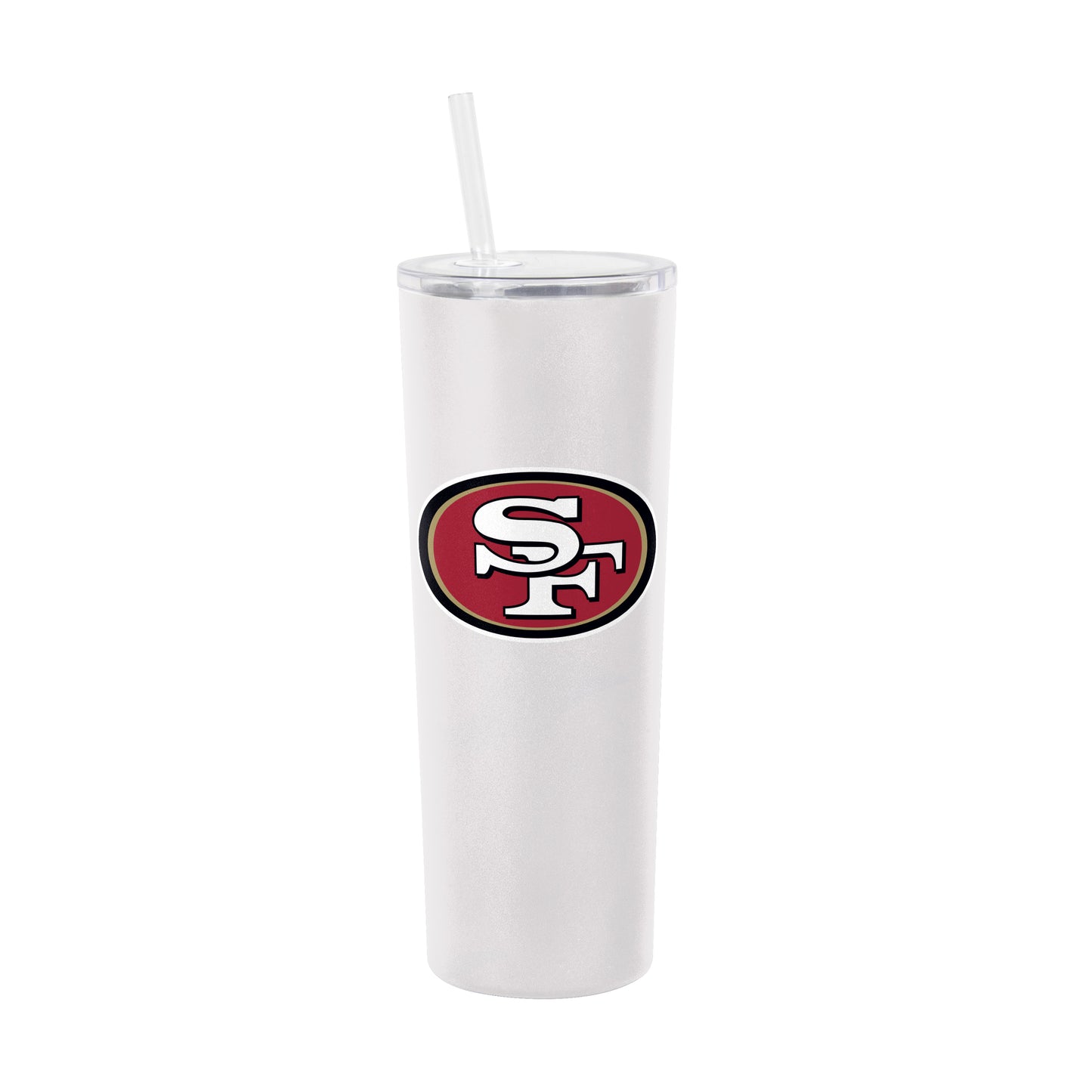 San Francisco 49ers 30oz Flipside SS Straw Tumbler