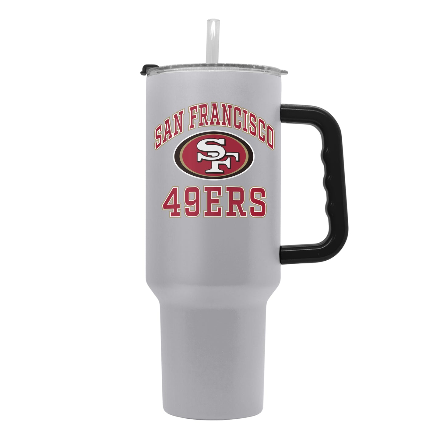 San Francisco 49ers 40oz Athletic Powder Coat Tumbler