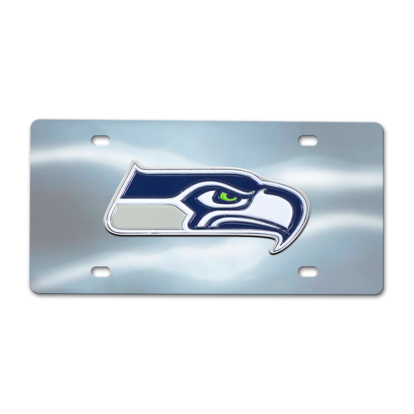 NFL - Seattle Seahawks Chrome Diecast License Plate
