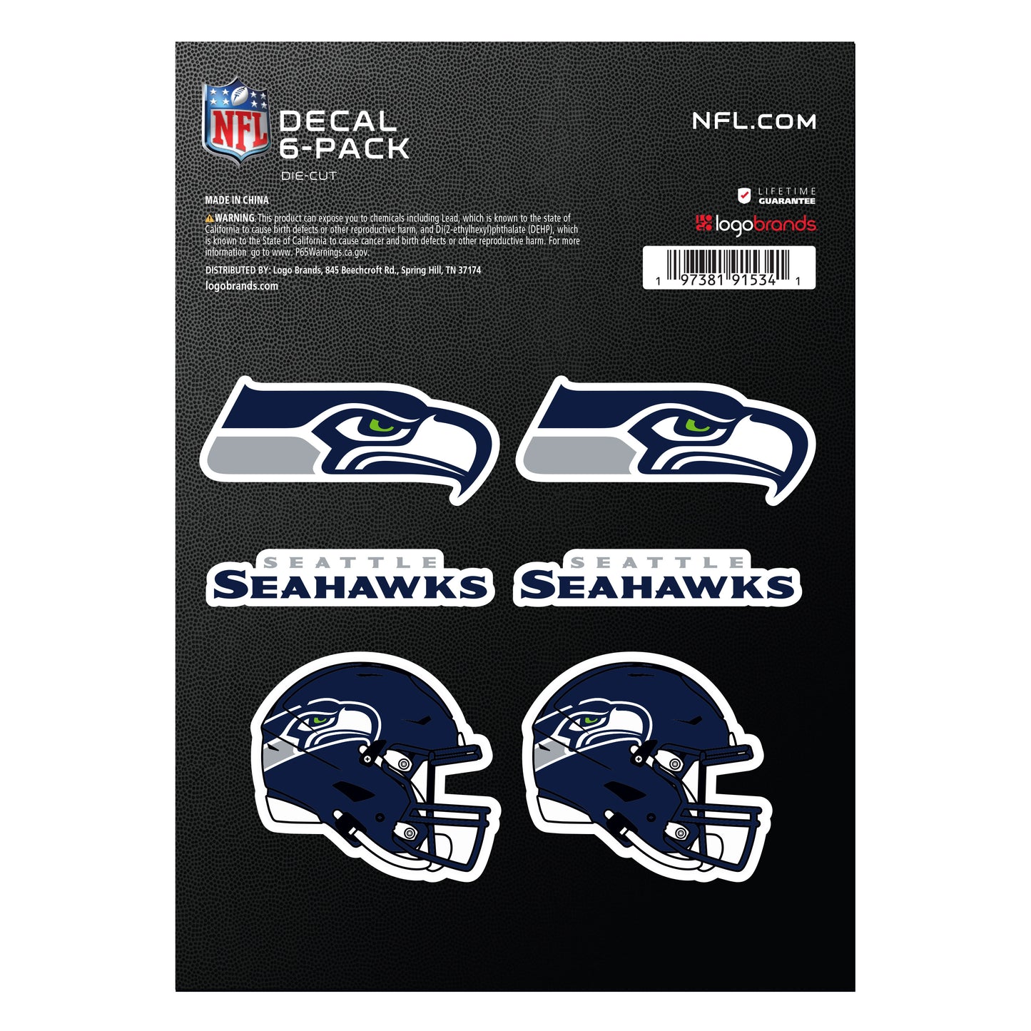 NFL - Seattle Seahawks DECAL6