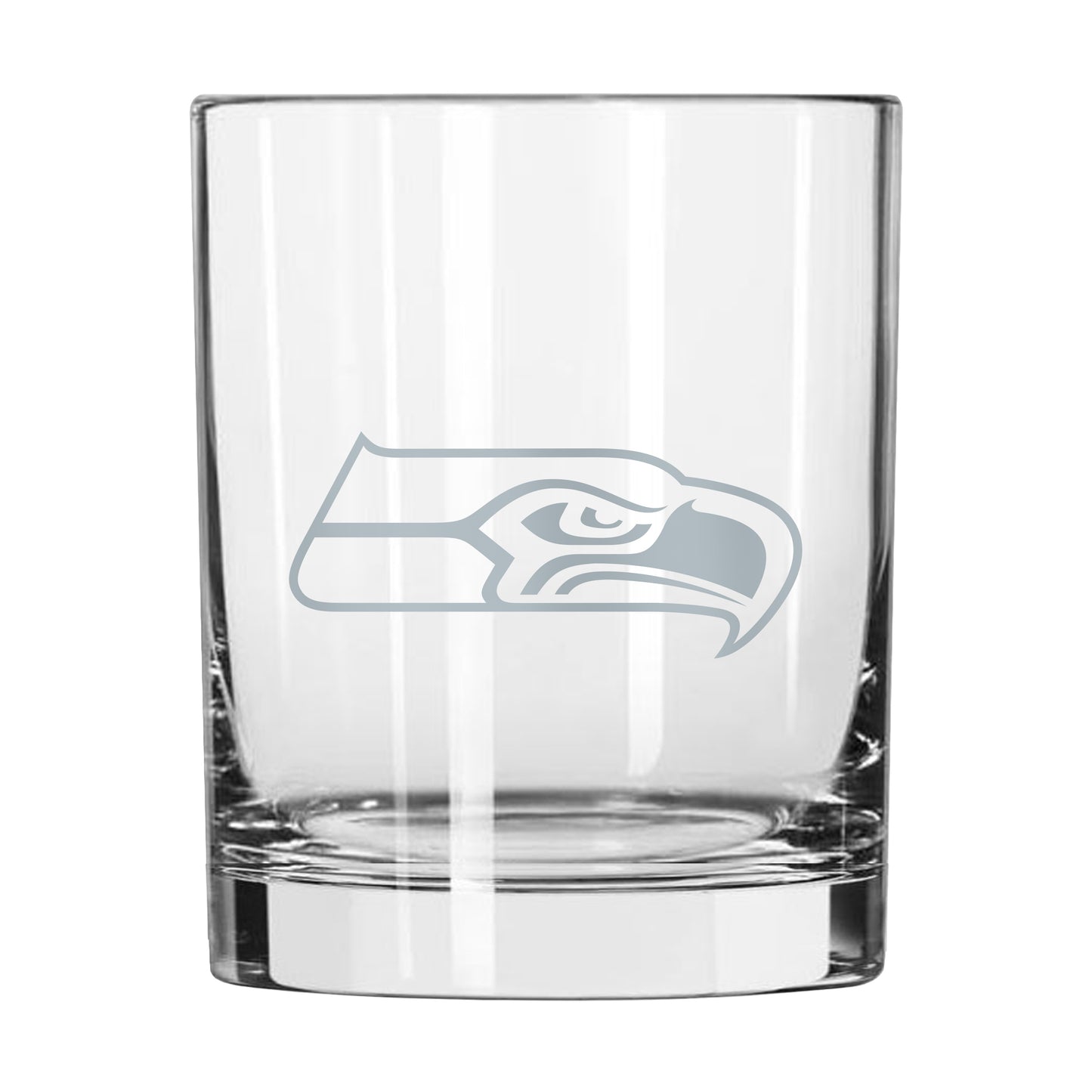 Seattle Seahawks 14oz Etch Rocks Glass