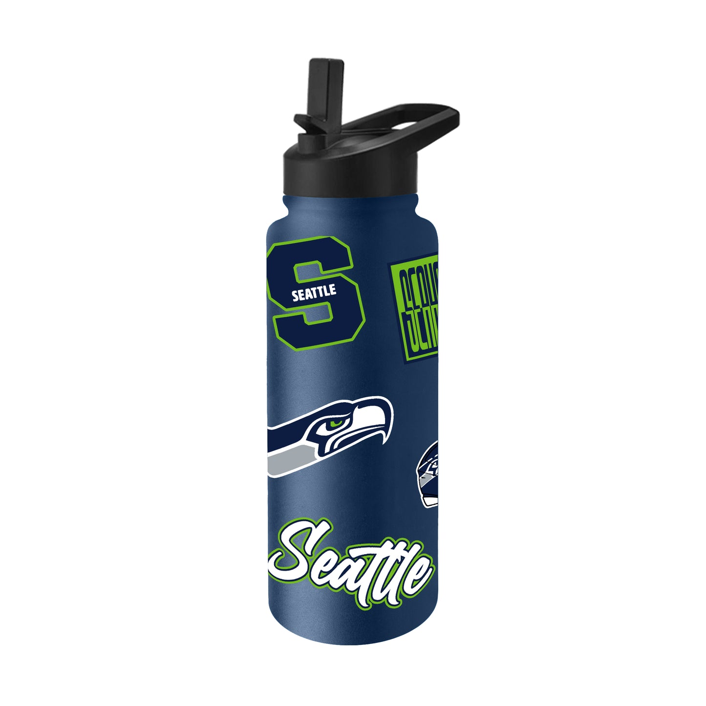 Seattle Seahawks 34oz Dreamweave Quencher Bottle