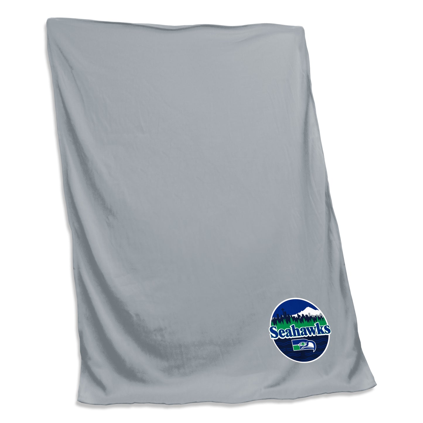 Seattle Seahawks Retro Patch Sweatshirt Blanket