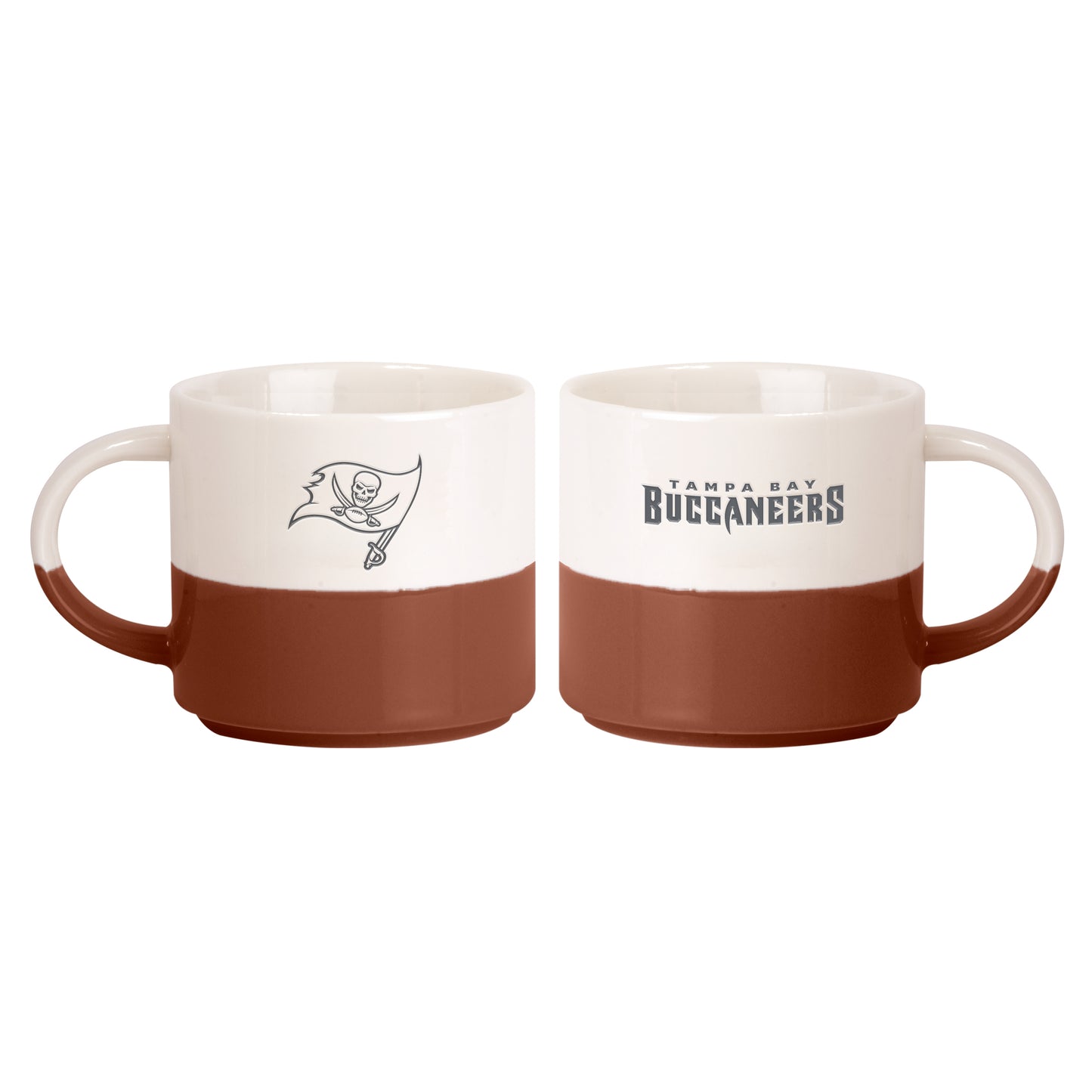 Tampa Bay Buccaneers 15oz Walmart Holiday Stackable Mug Set
