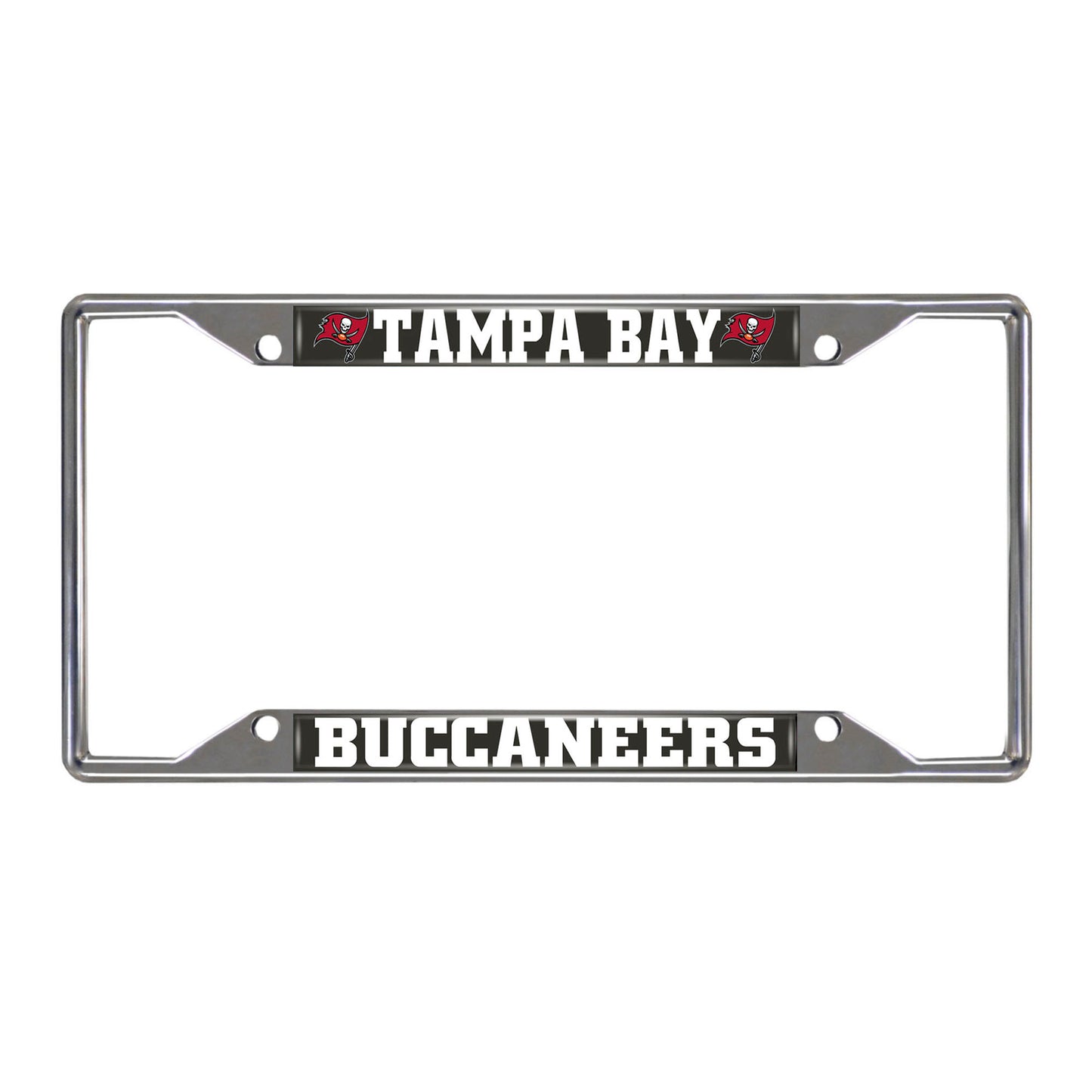 NFL - Tampa Bay Buccaneers Chrome License Plate Frame