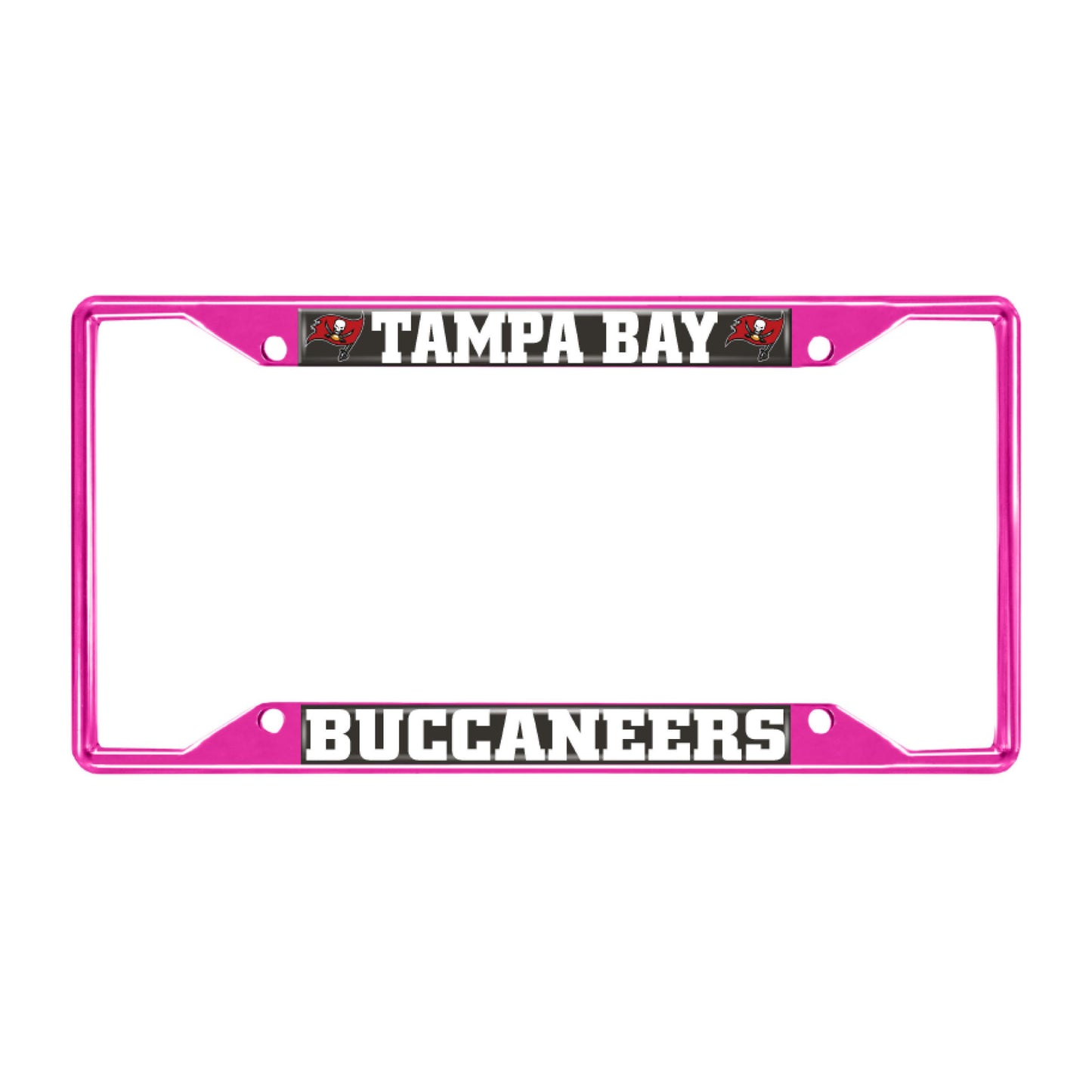 NFL - Tampa Bay Buccaneers-Pink License Plate Frame