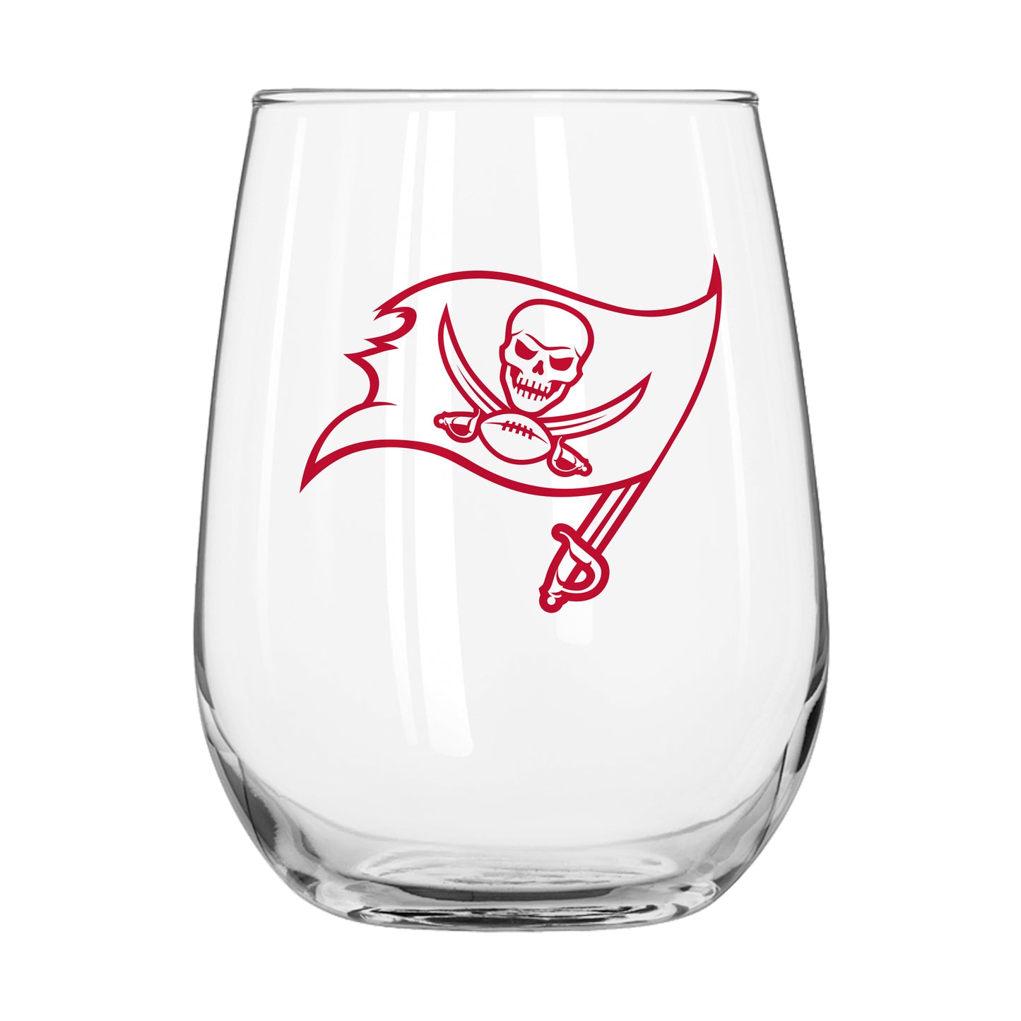 Tampa Bay Buccaneers 16oz Gameday Curved Beverage Glass