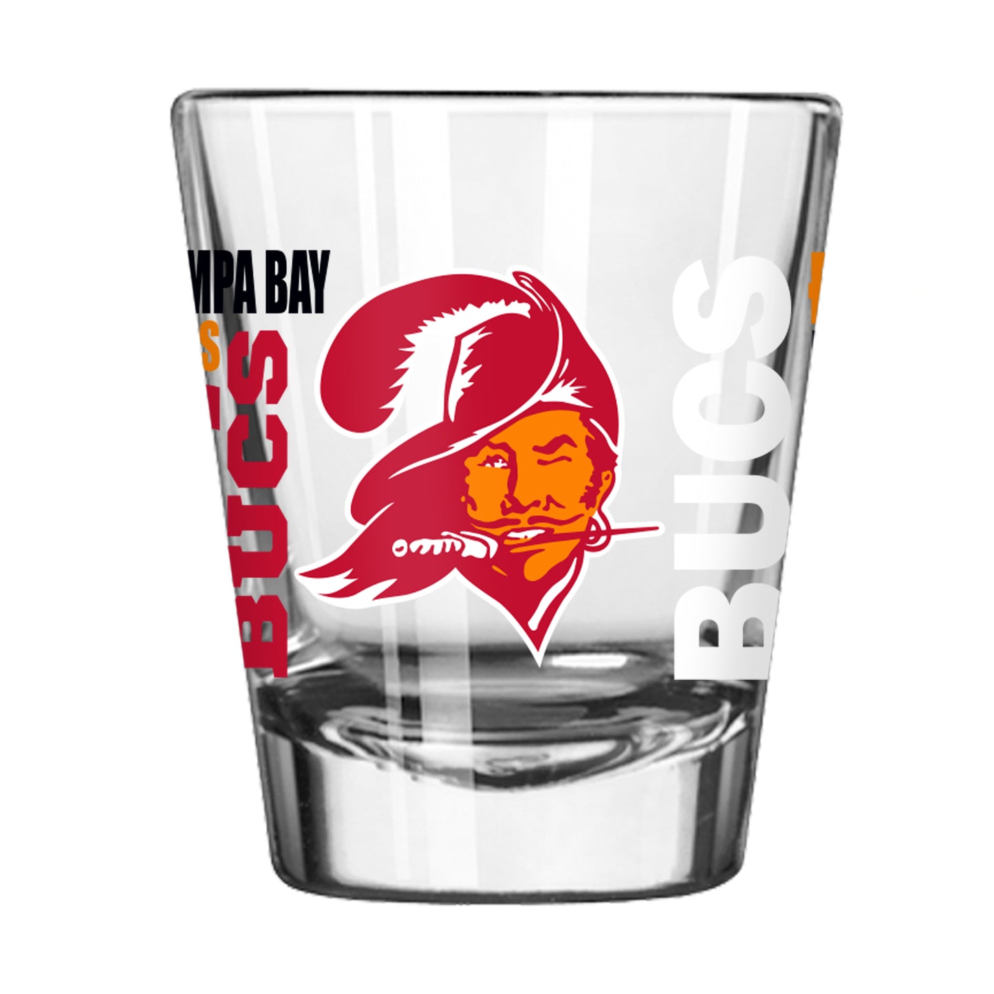 Tampa Bay Buccaneers Vintage 2oz Spirit Shot Glass