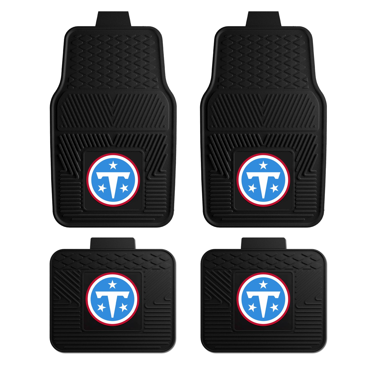 NFL - Tennessee Titans 4-pc Vinyl Car Mat Set