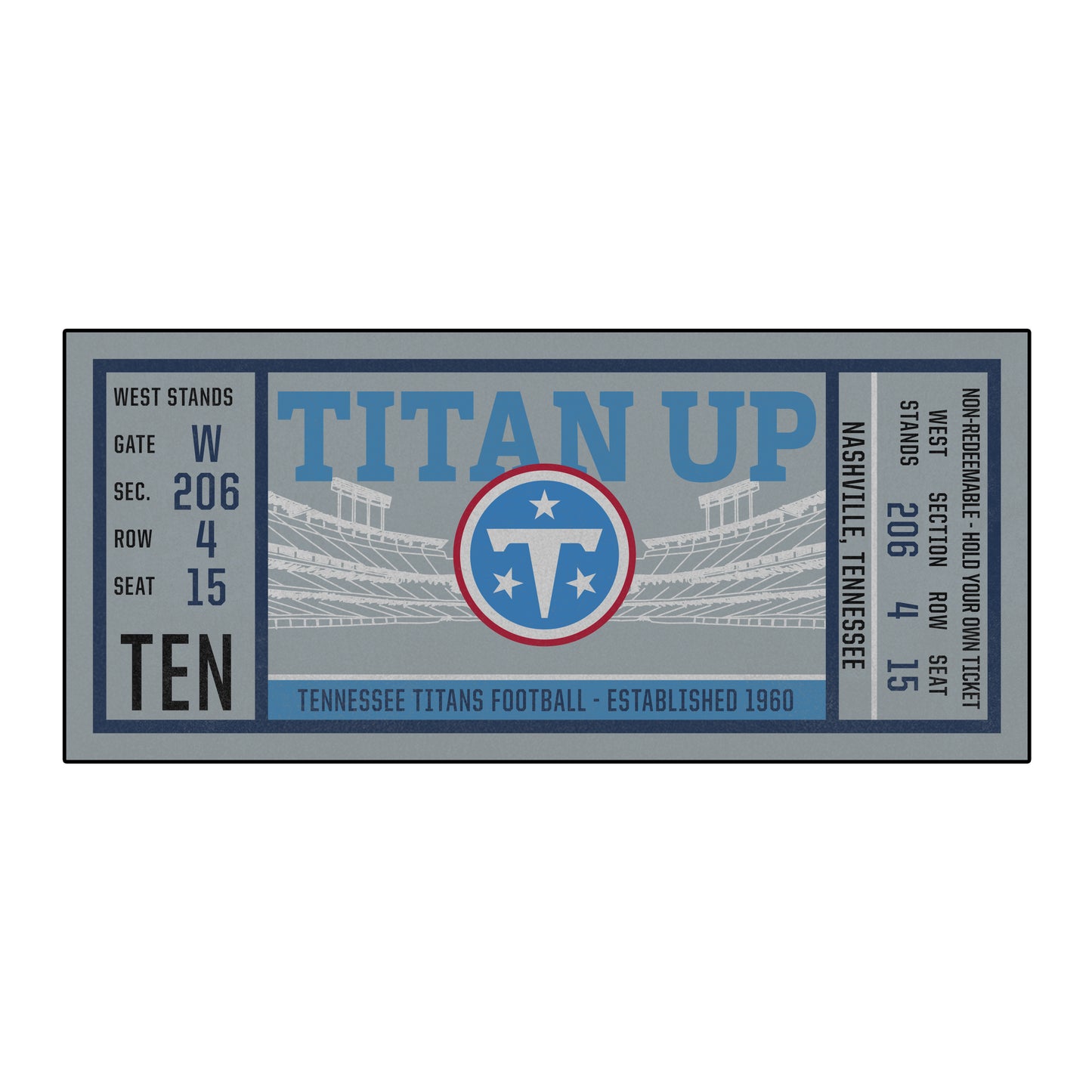 NFL - Tennessee Titans Ticket Runner