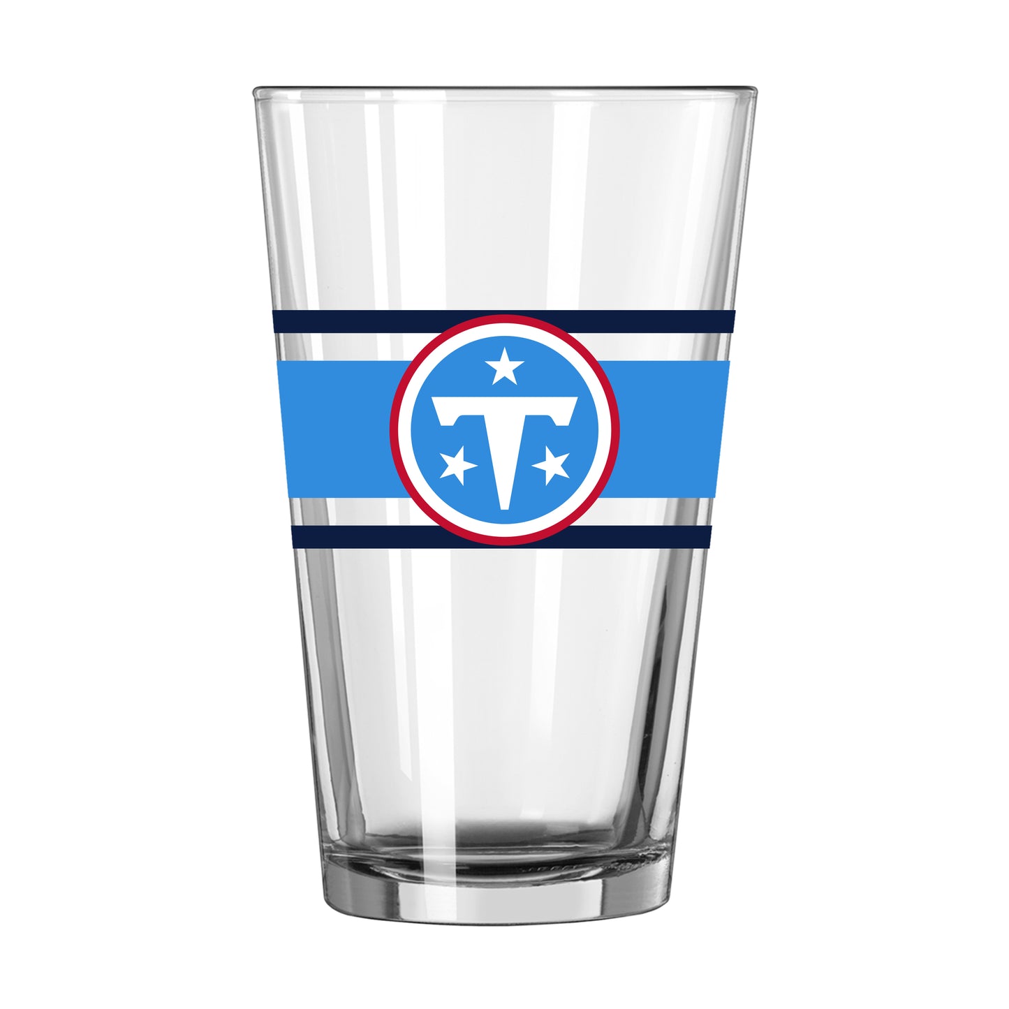 Tennessee Titans 16oz Stripe Pint Glass