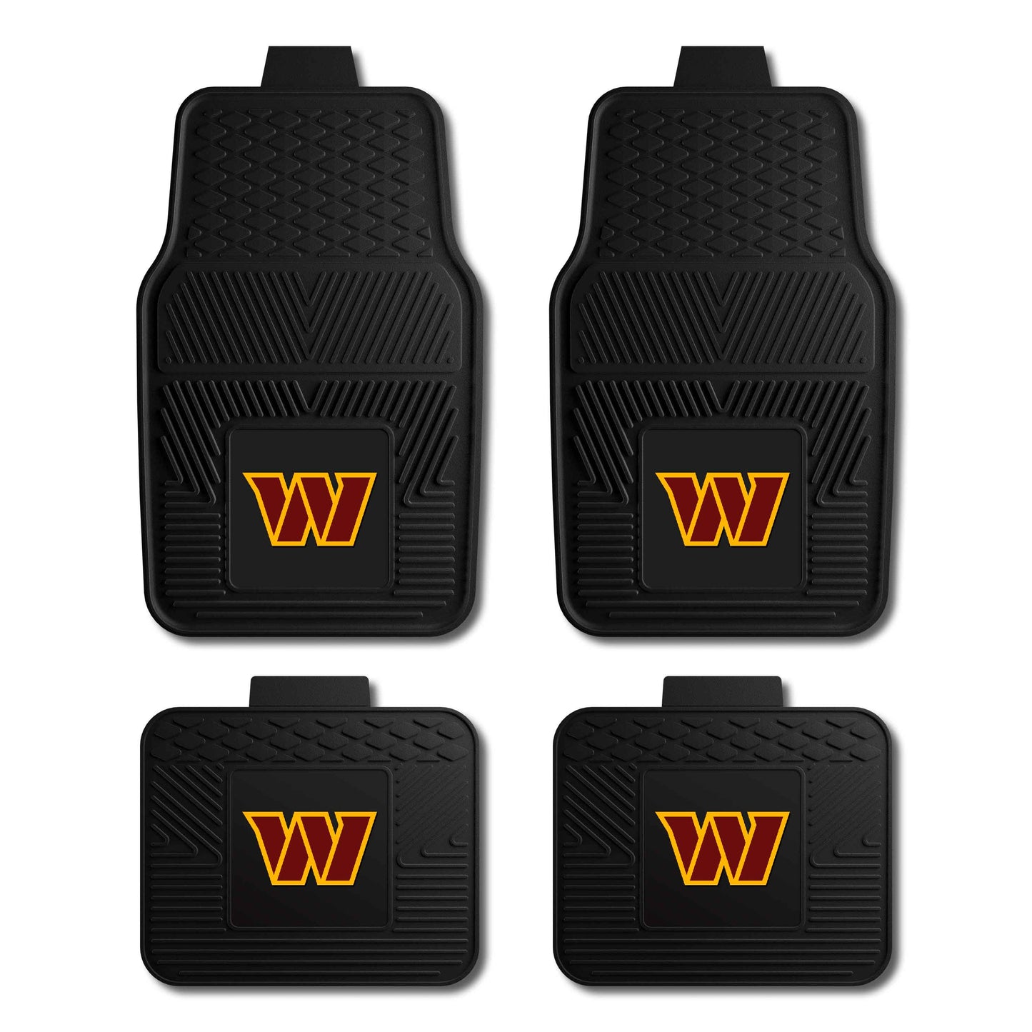 NFL - Washington Commanders 4-pc Vinyl Car Mat Set