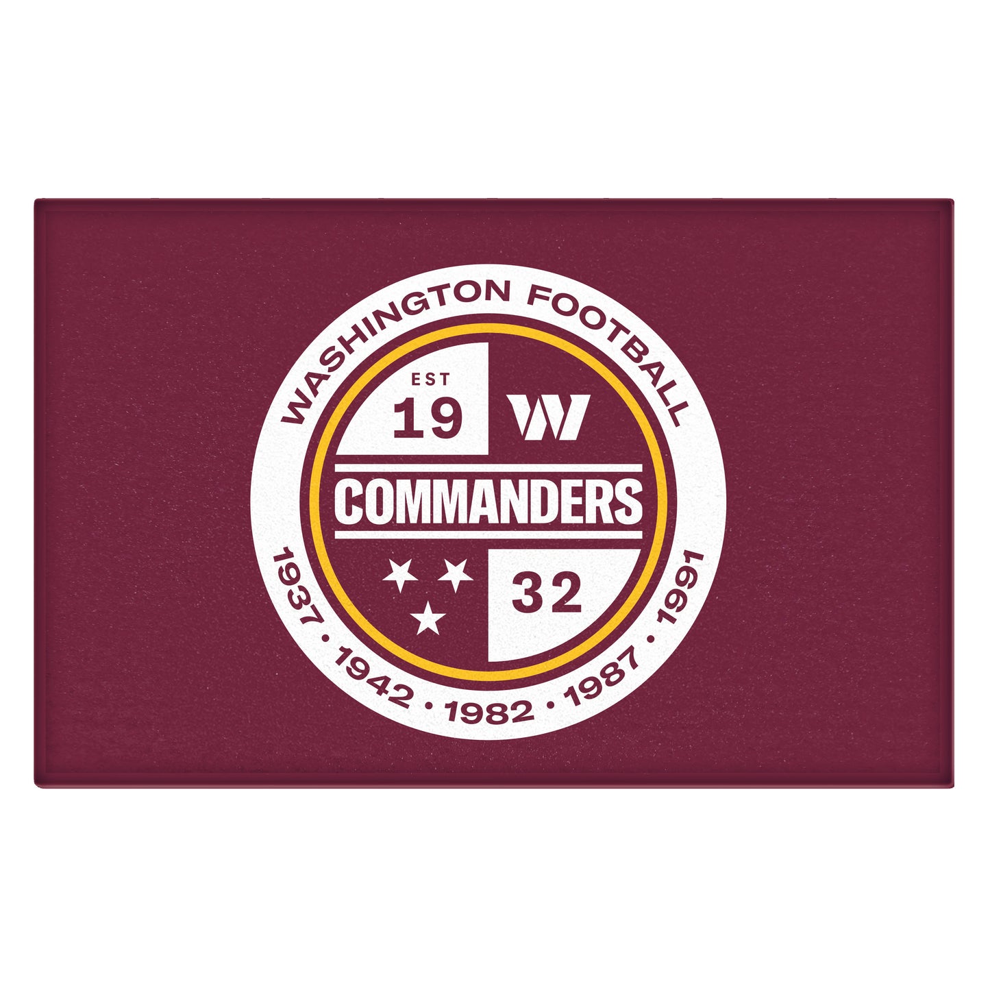 Washington Commanders Starter Mat 19x30