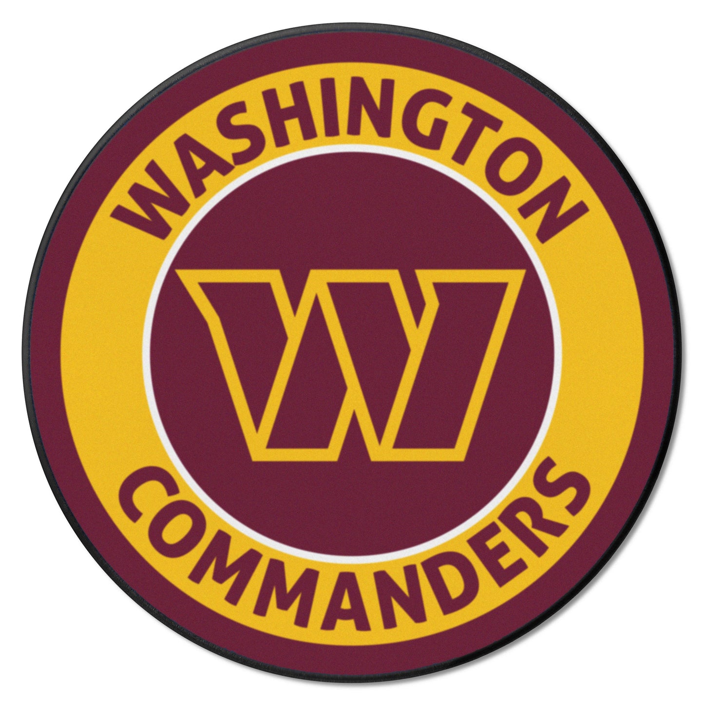 Washington Commanders 27in Round Mat