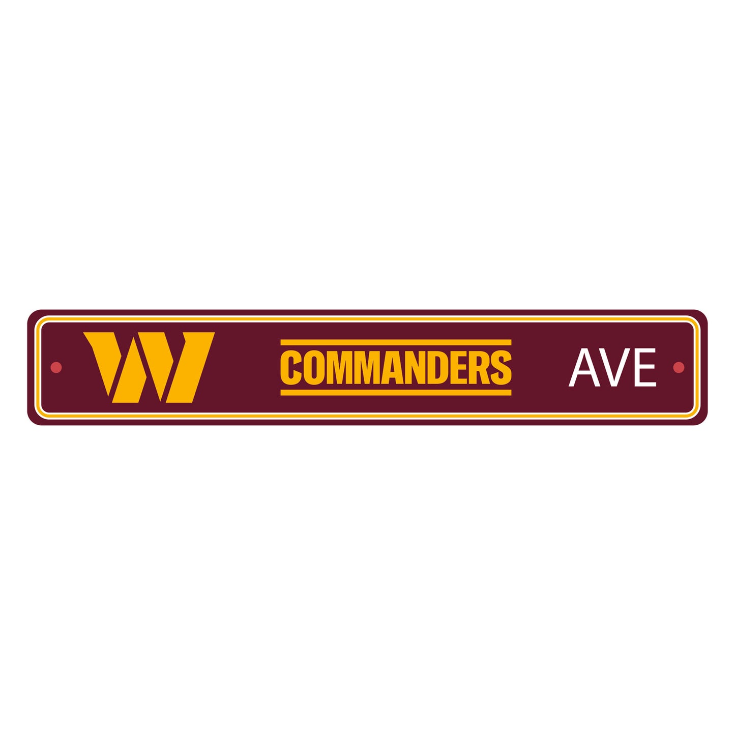 NFL - Washington Commanders Street Sign