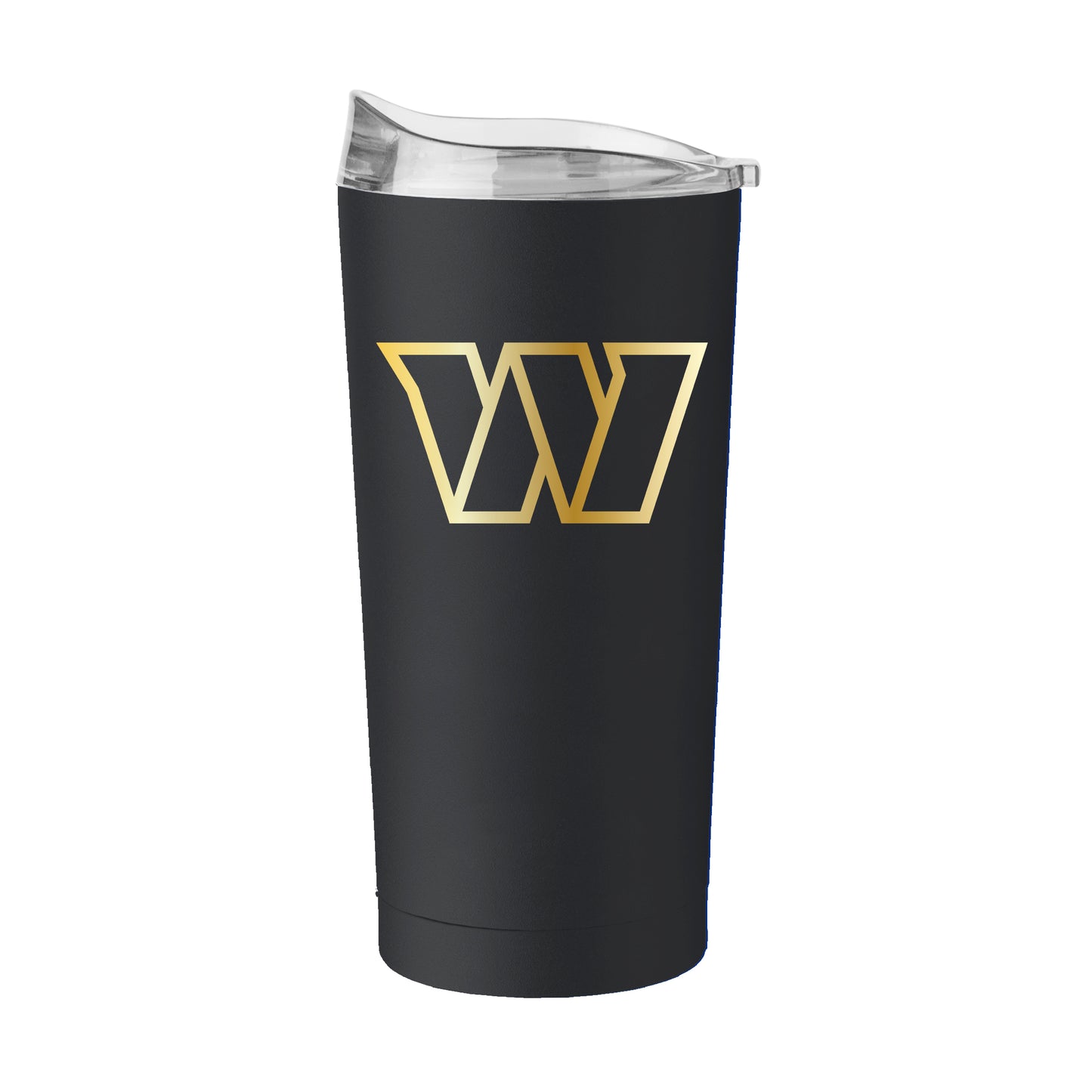 Washington Commanders Black 20oz Foil Powder Coat Tumbler