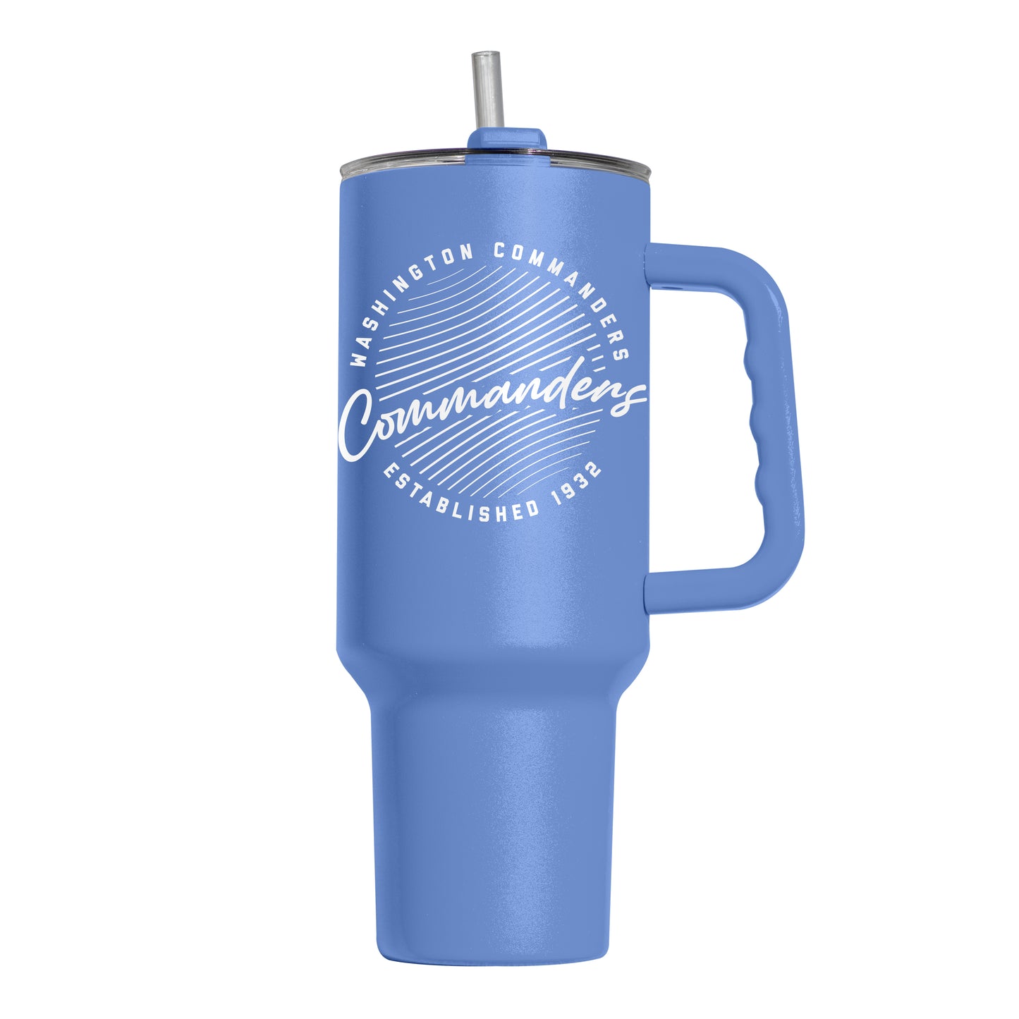 Washington Commanders 40oz Retro Script Arctic Powder Coat Tumbler