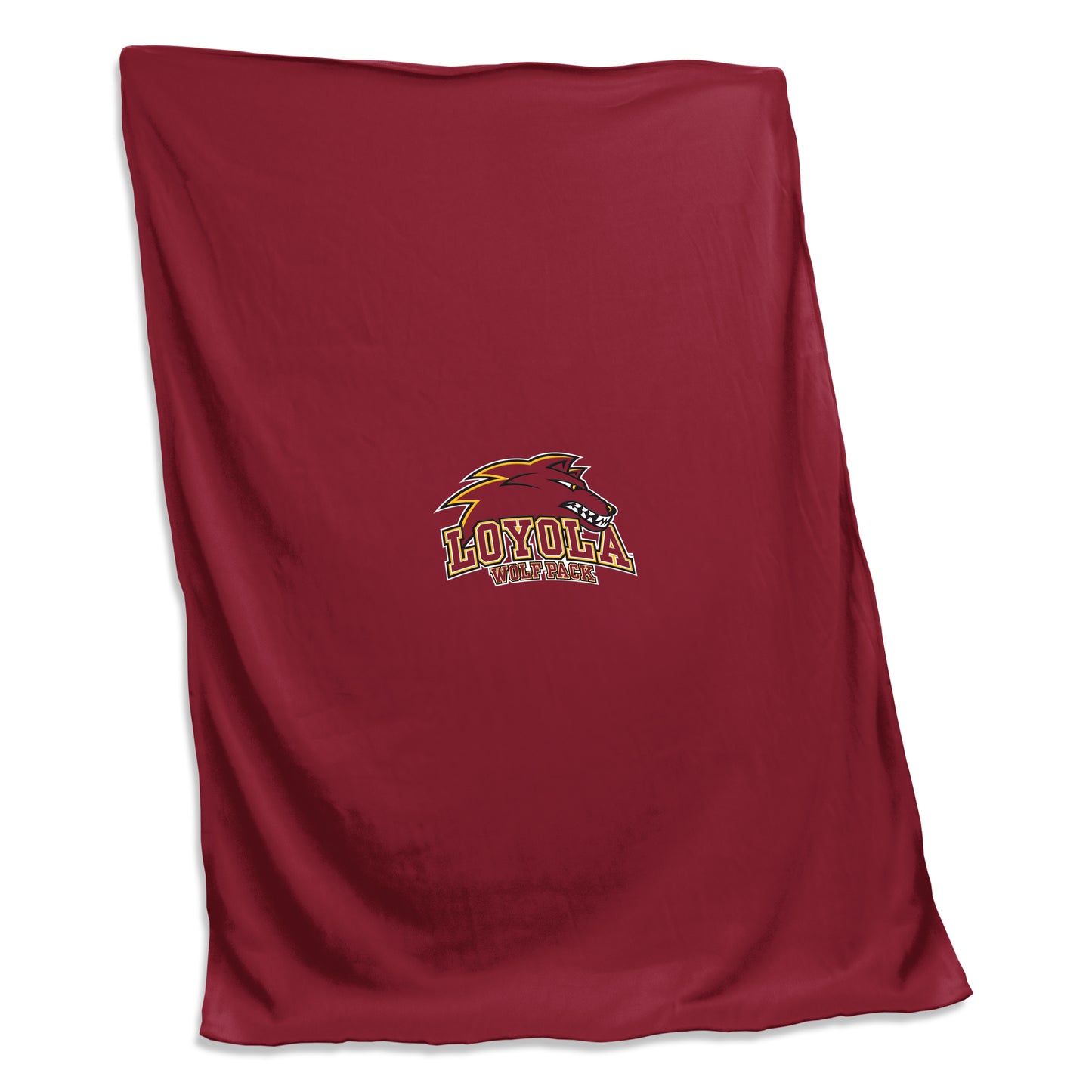 Loyola New Orleans Screened Sweatshirt Blanket