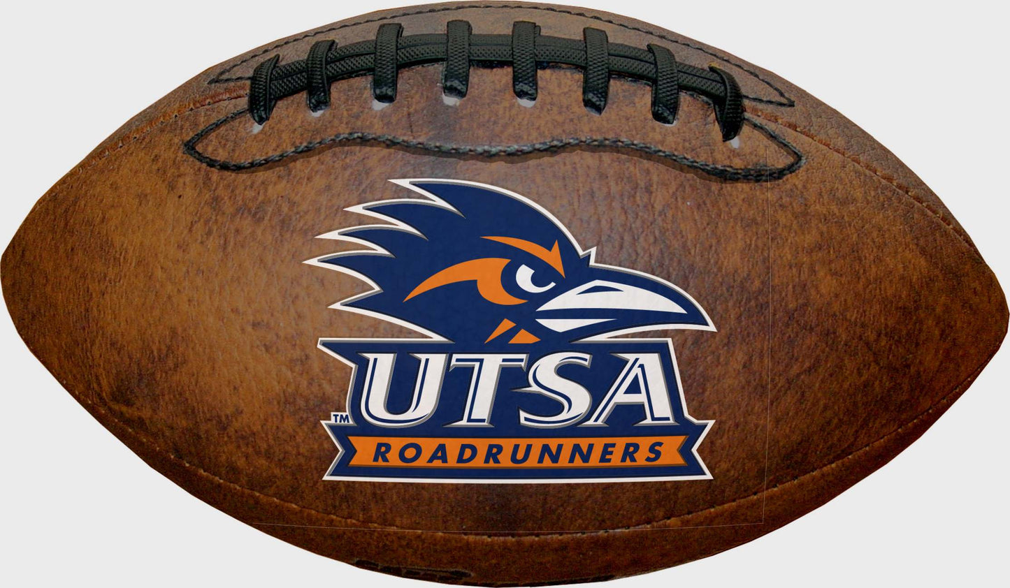 NCAA Texas San Antonio Roadrunners 9" Color Logo Mini Football