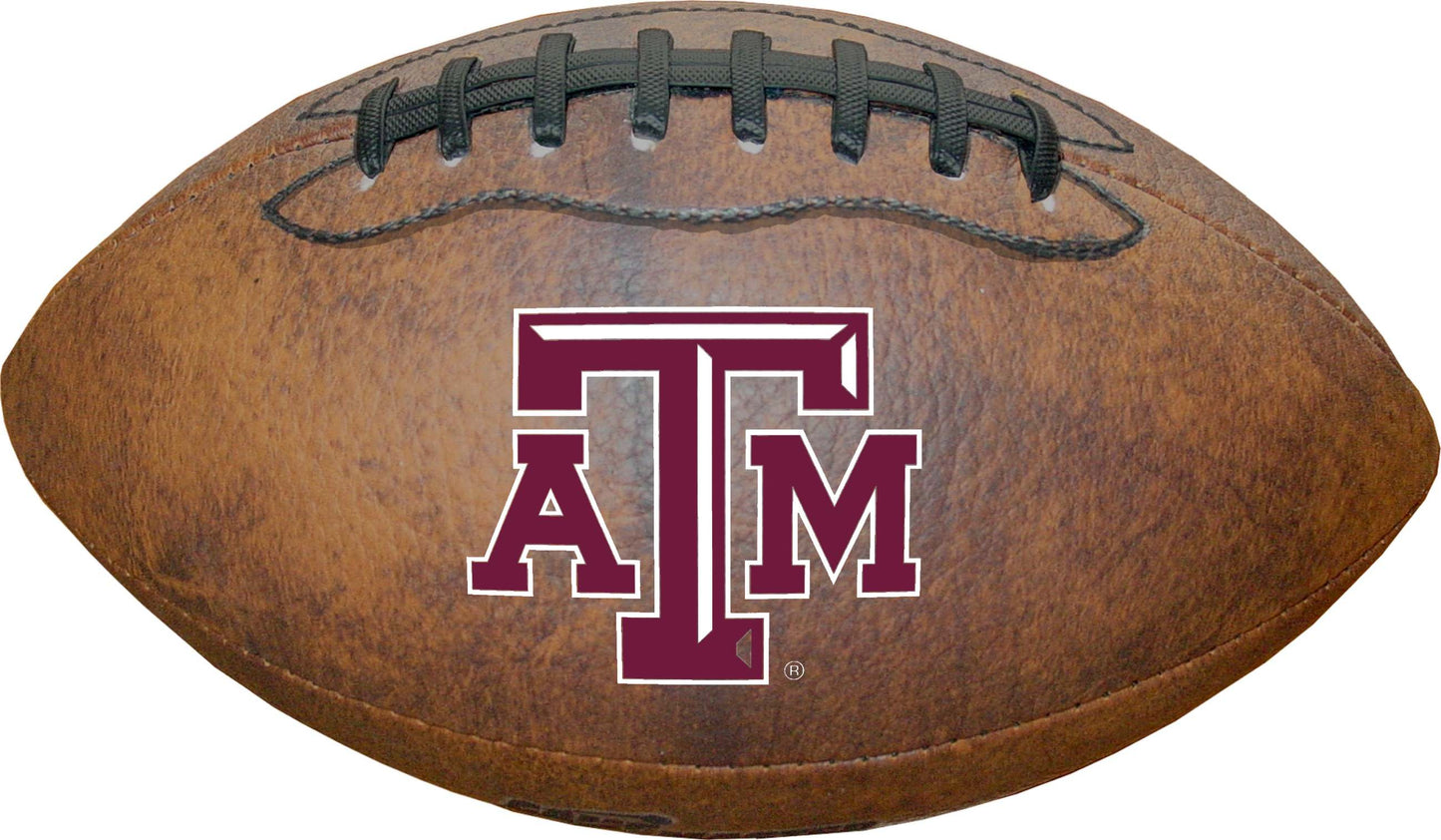 NCAA Texas A&M Aggies 9" Color Logo Mini Football