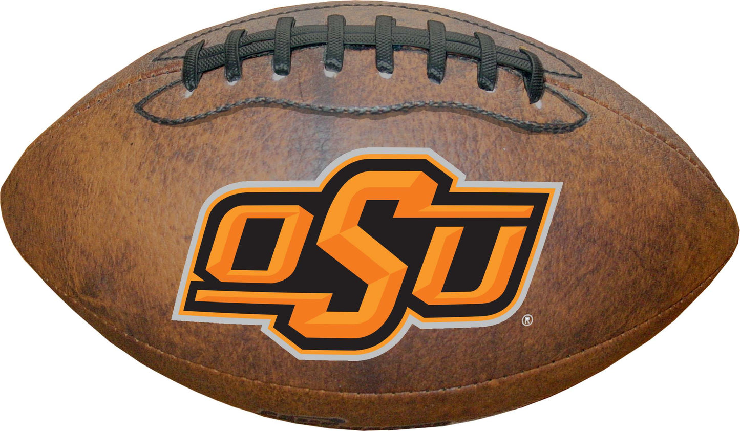 NCAA Oklahoma State Cowboys 9" Color Logo Mini Football
