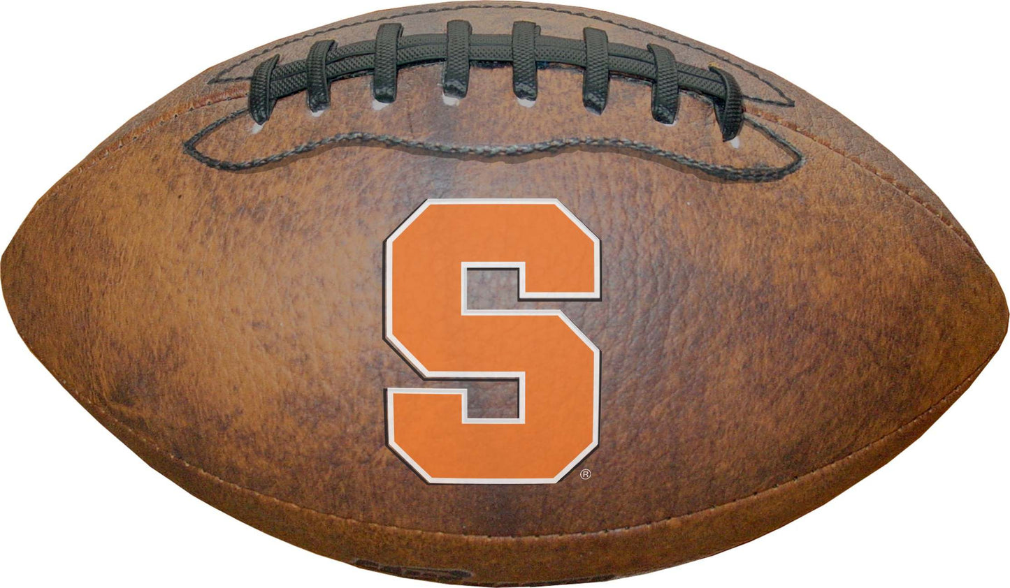 NCAA Syracuse Orange 9" Color Logo Mini Football