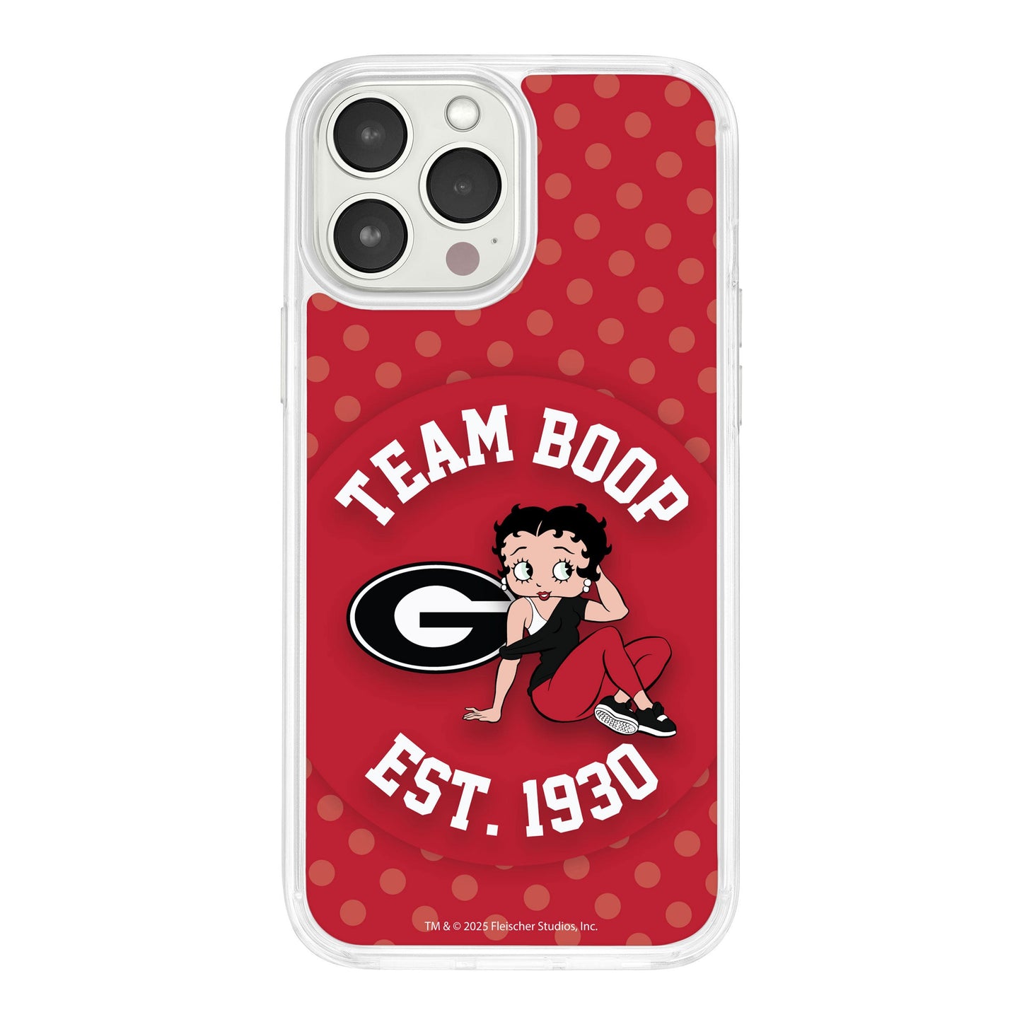 Georgia Bulldogs X Betty Boop HD Apple iPhone 16 Mag-Safe Phone Case