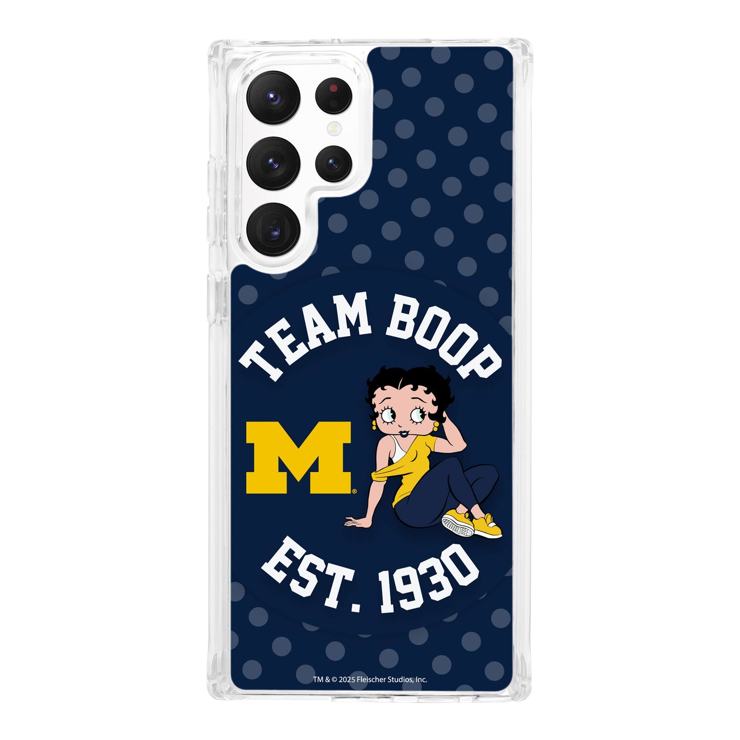 Michigan Wolverines X Betty Boop HD Samsung Galaxy S23 Phone Case
