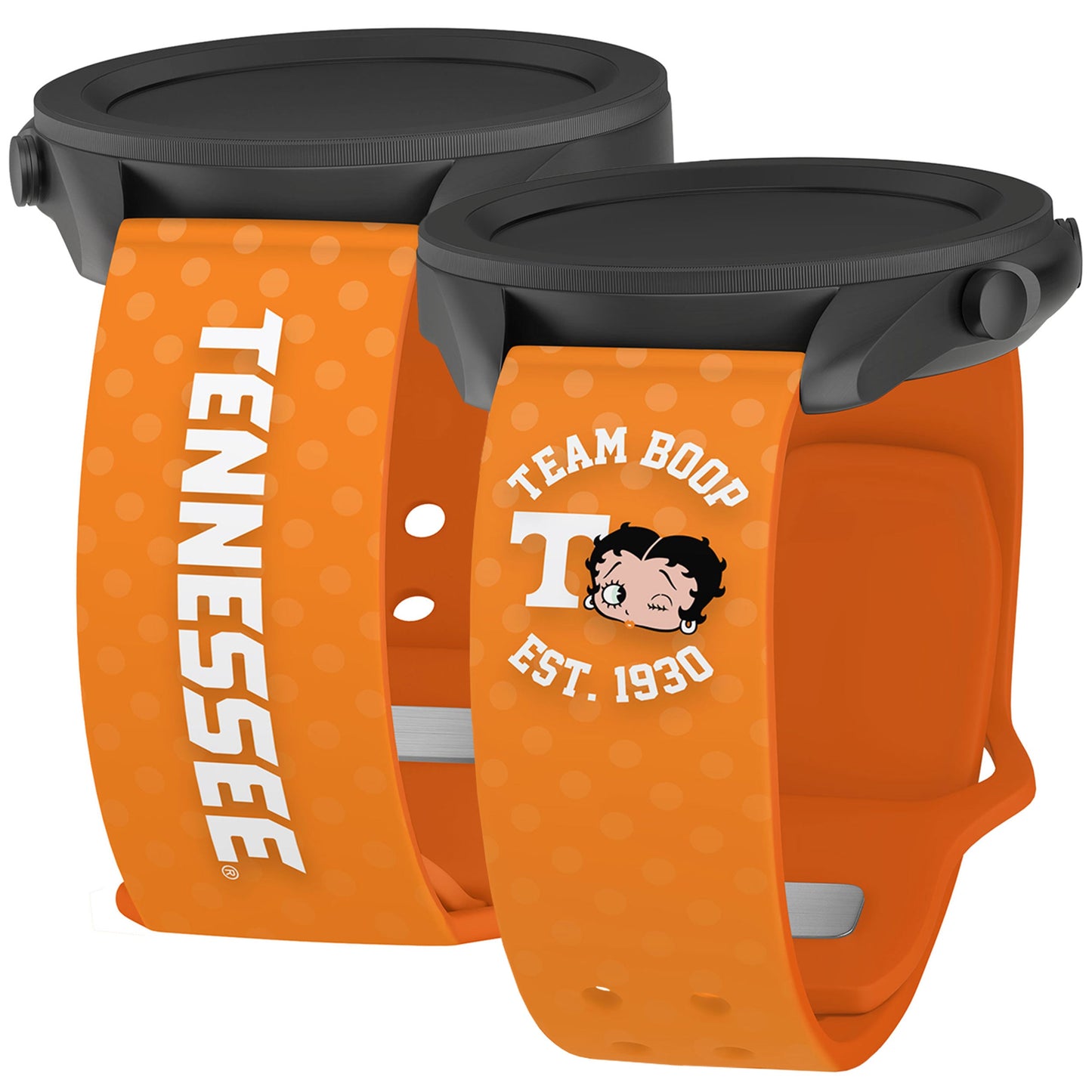 Tennessee Volunteers X Betty Boop HD Watchband for Samsung, Garmin, Fossil, and More