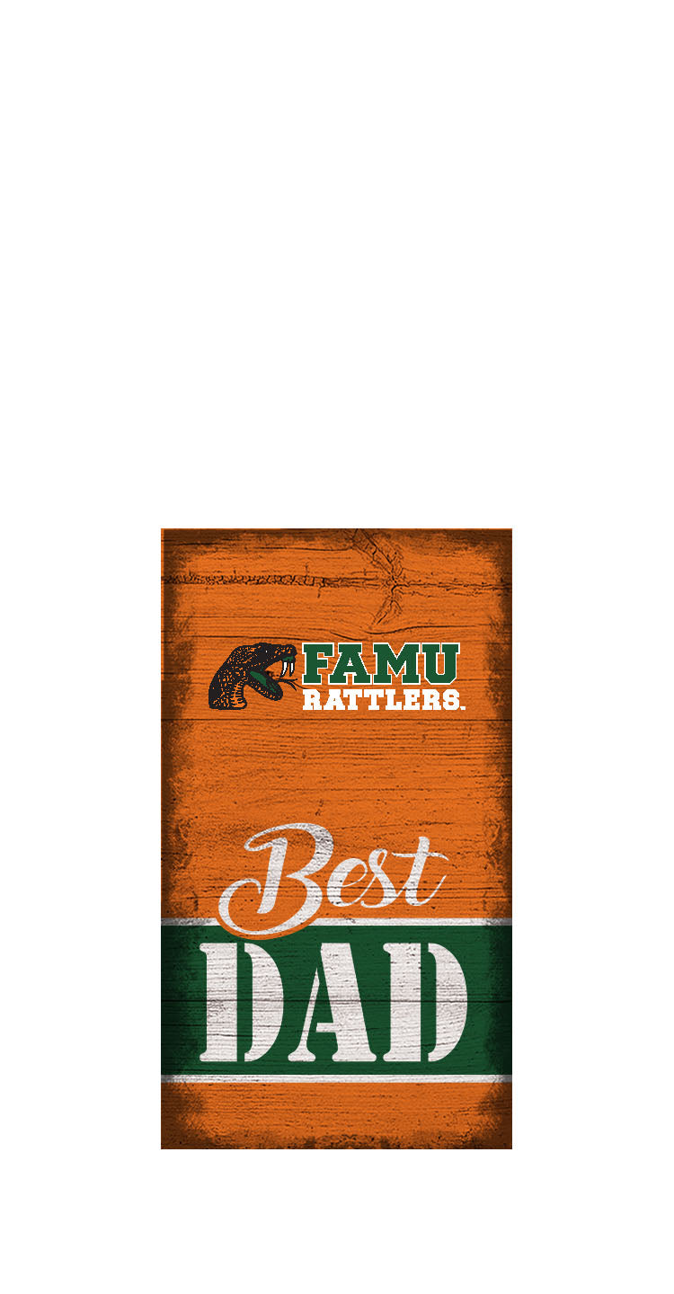 Florida A&M Best Dad Keychain
