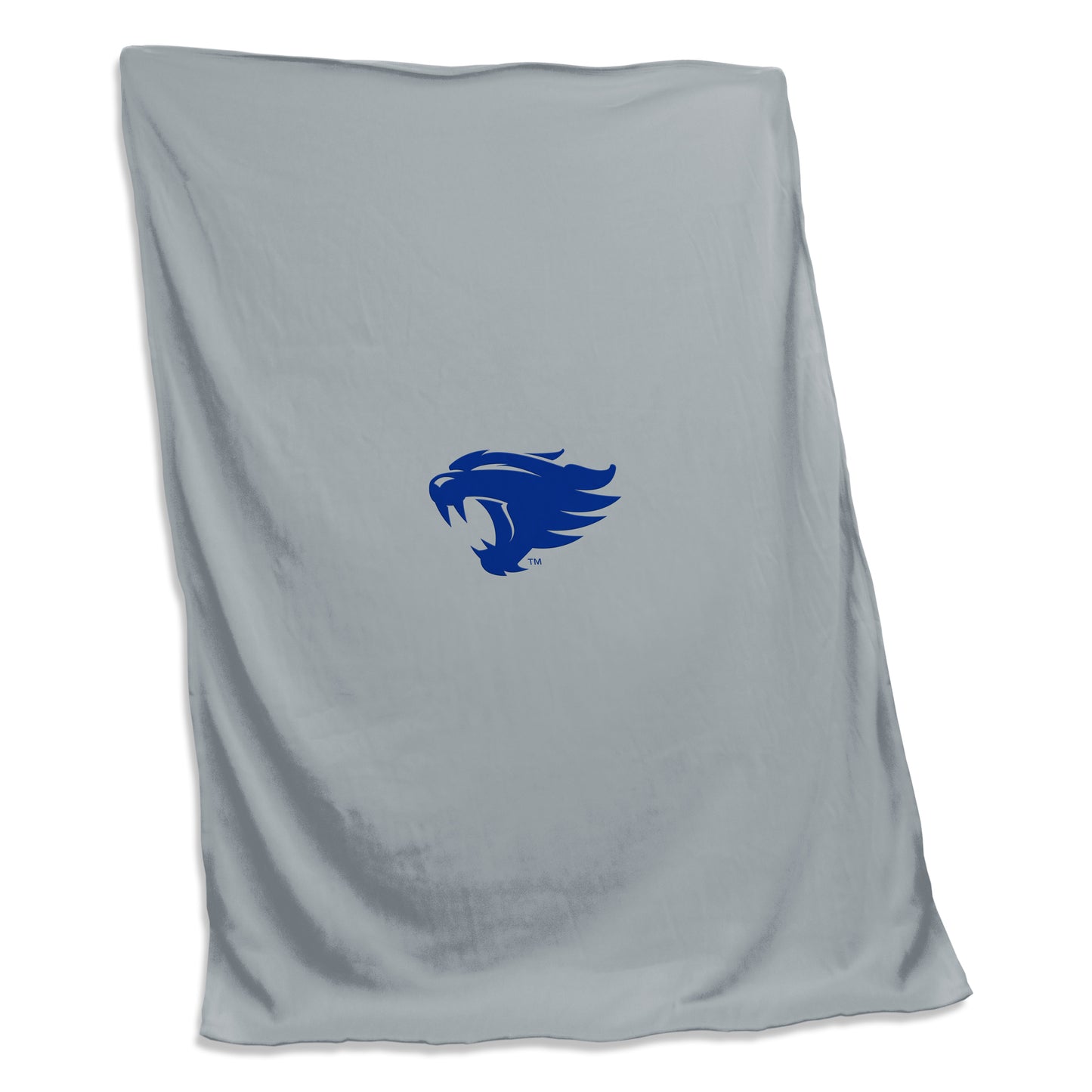 Kentucky Gray Cat Head Sweatshirt Blanket
