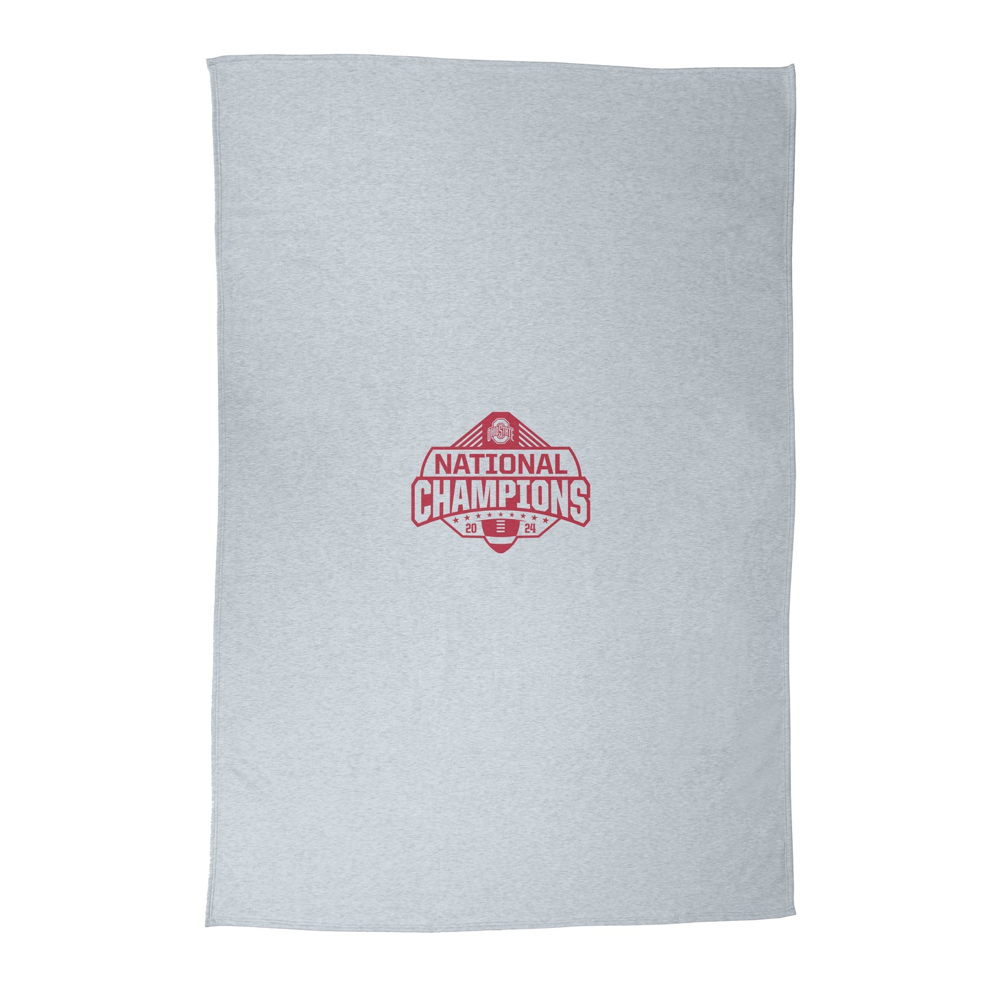 Ohio State 2024 National Champions Sublimated Sweatshirt Blanket