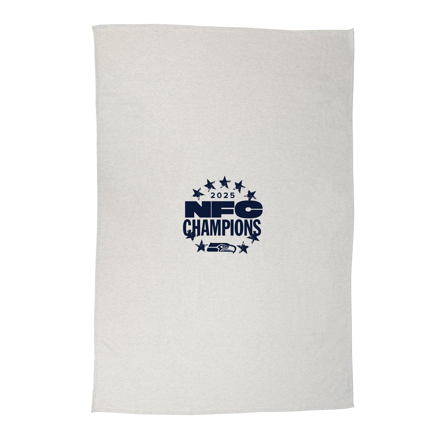 Seattle Seahawks 2026 NFC Champions Sublimated Sweatshirt Blanket