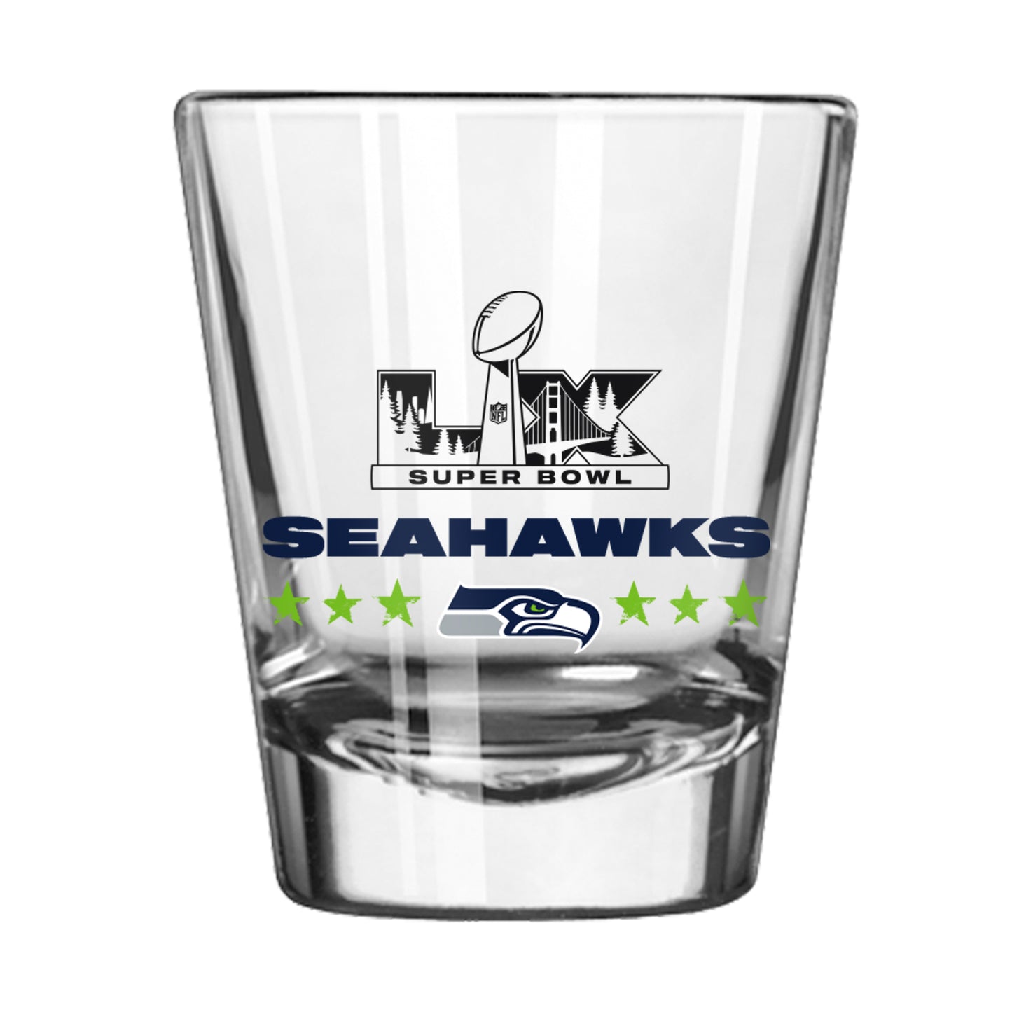 Seattle Seahawks 2026 Super Bowl Champions 2oz Repeat Shot Glass