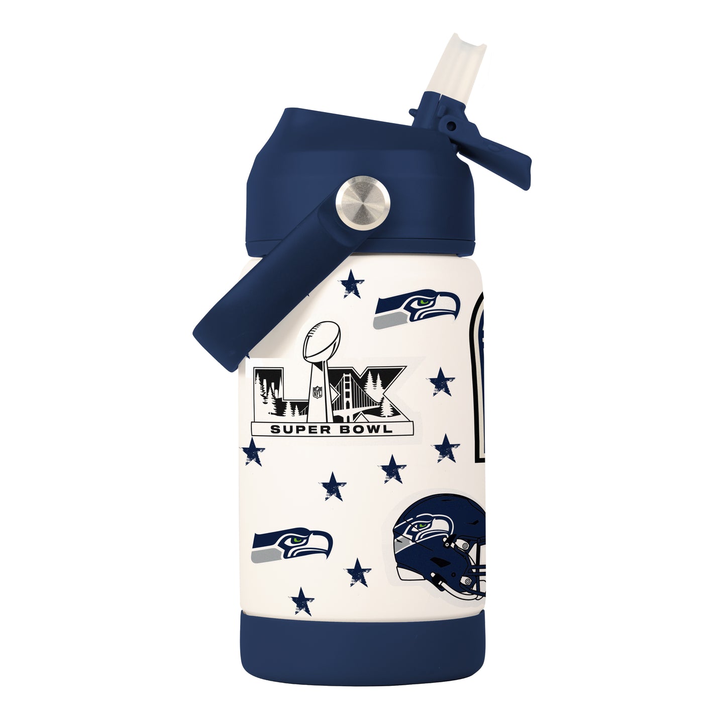 Seattle Seahawks 2026 Super Bowl Champions 12oz Kids Bottle