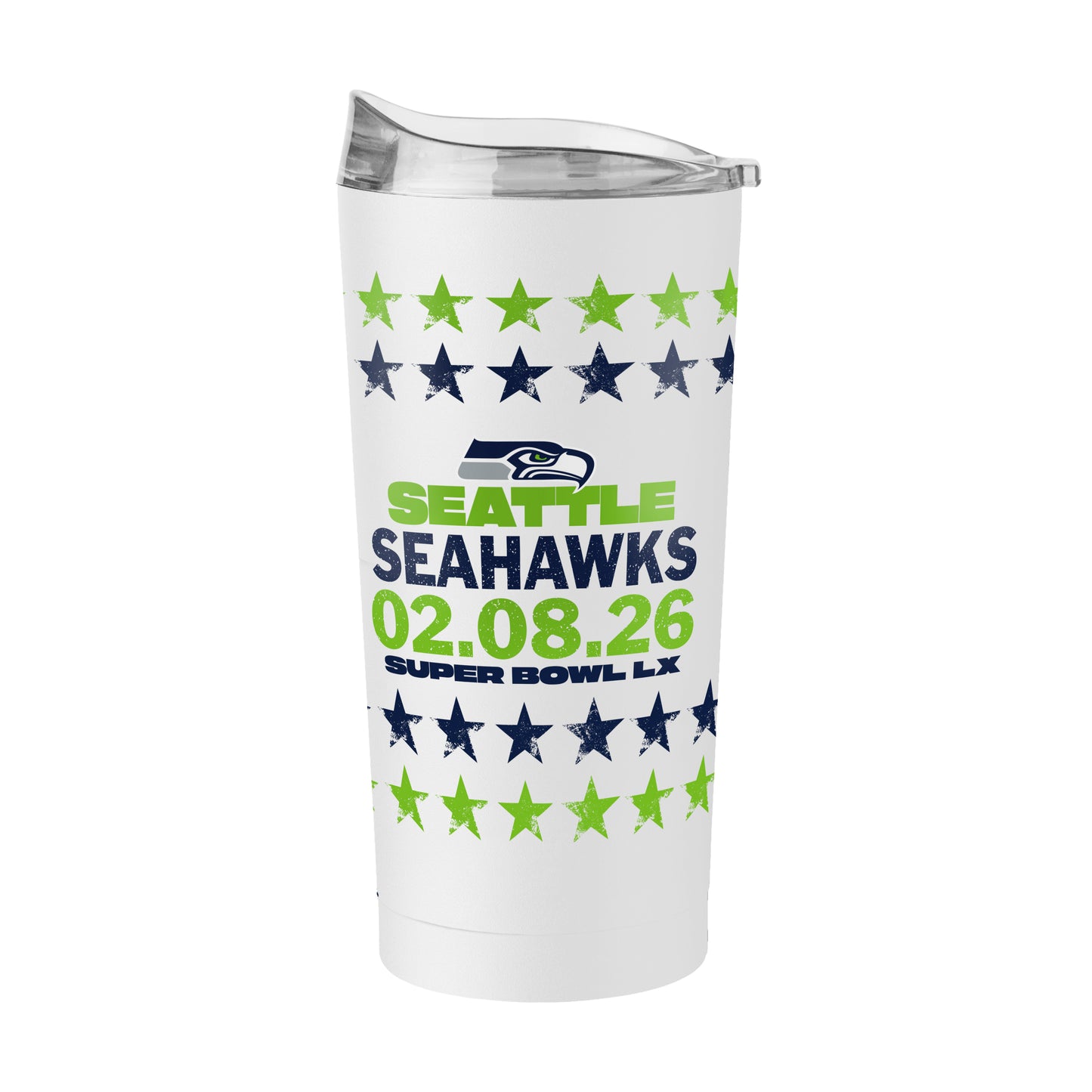 Seattle Seahawks 2026 Super Bowl Bound 20oz PC Tumbler