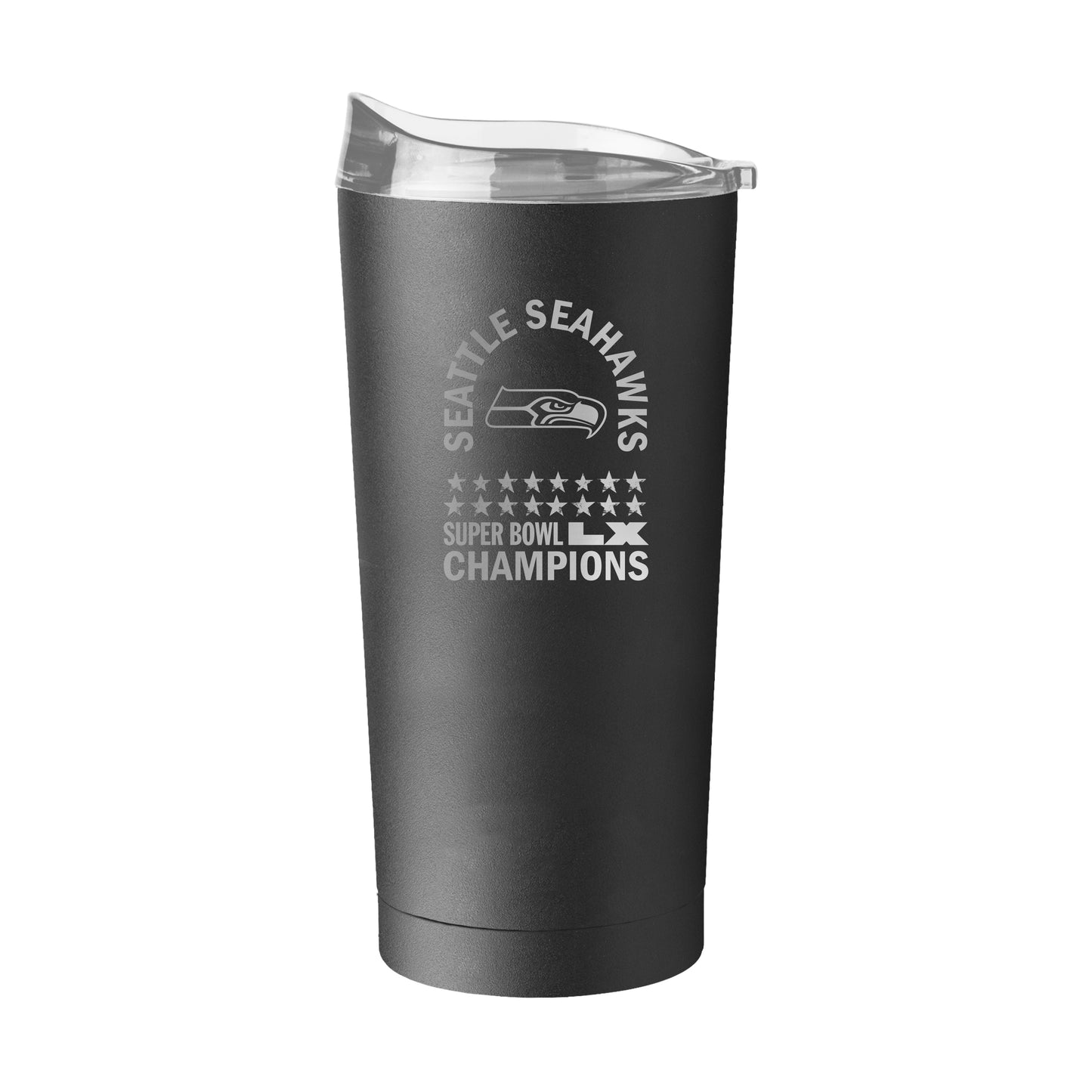 Seattle Seahawks 2026 Super Bowl Champions 20oz Etch PC Tumbler