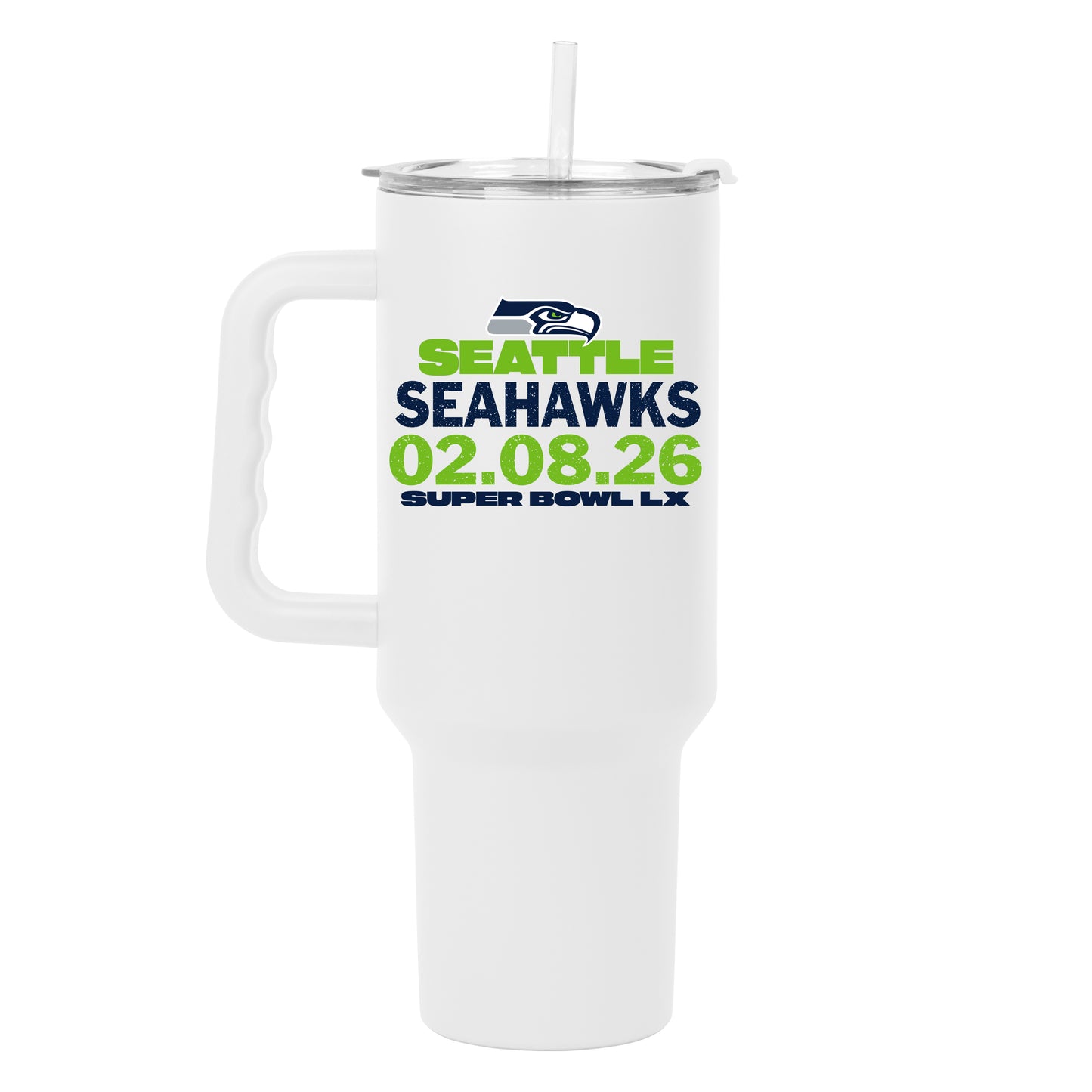 Seattle Seahawks 2026 Super Bowl Bound 40oz PC Tumbler