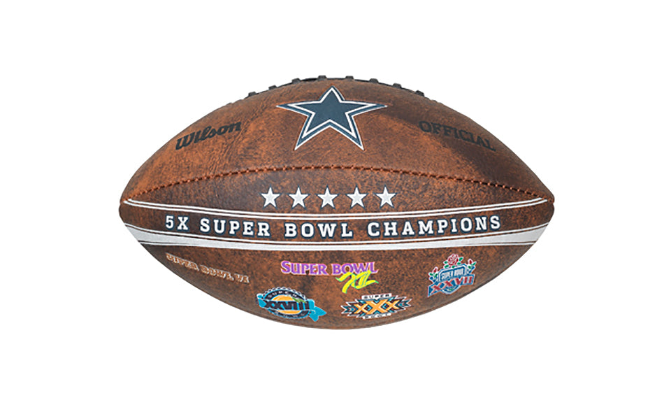 NFL Dallas Cowboys 9" Commemorative Champs Football