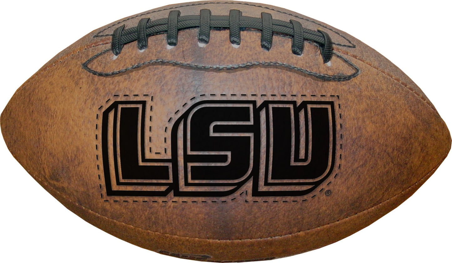 NCAA LSU Tigers 9" Vintage Mini Football