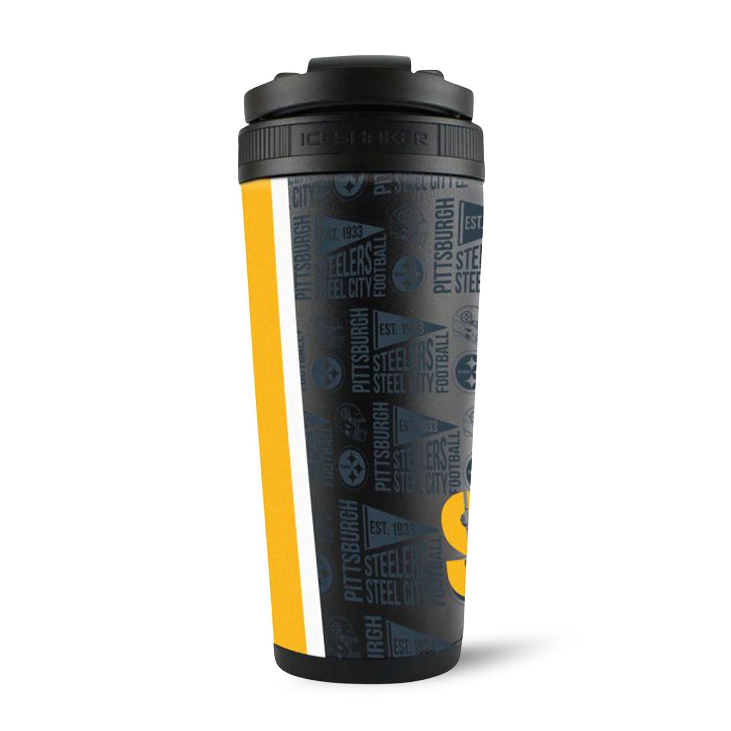 Officially Licensed Pittsburgh Steelers 26oz Ice Shaker