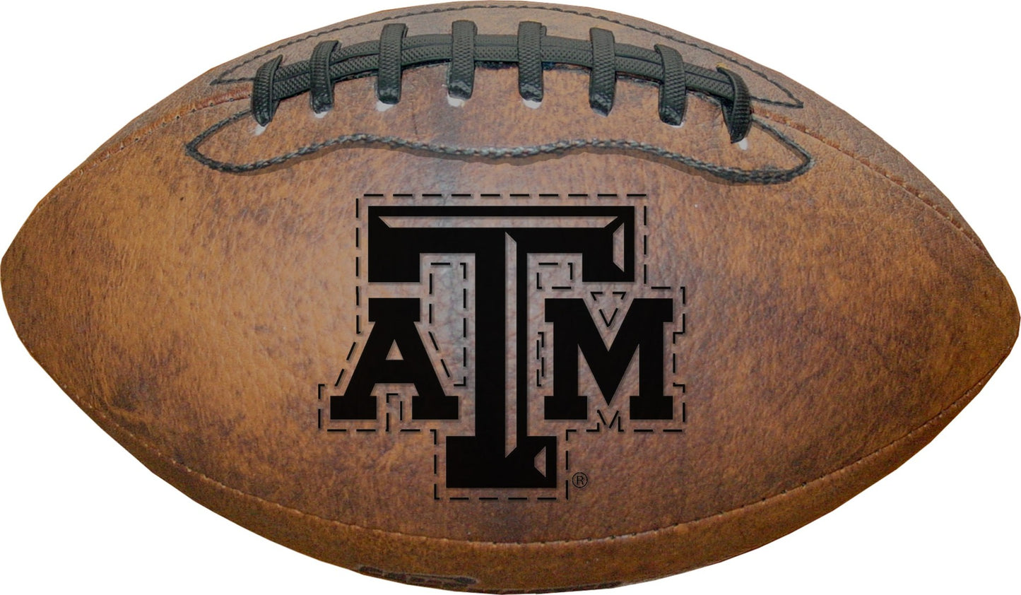 NCAA Texas A&M Aggies 9" Vintage Mini Football