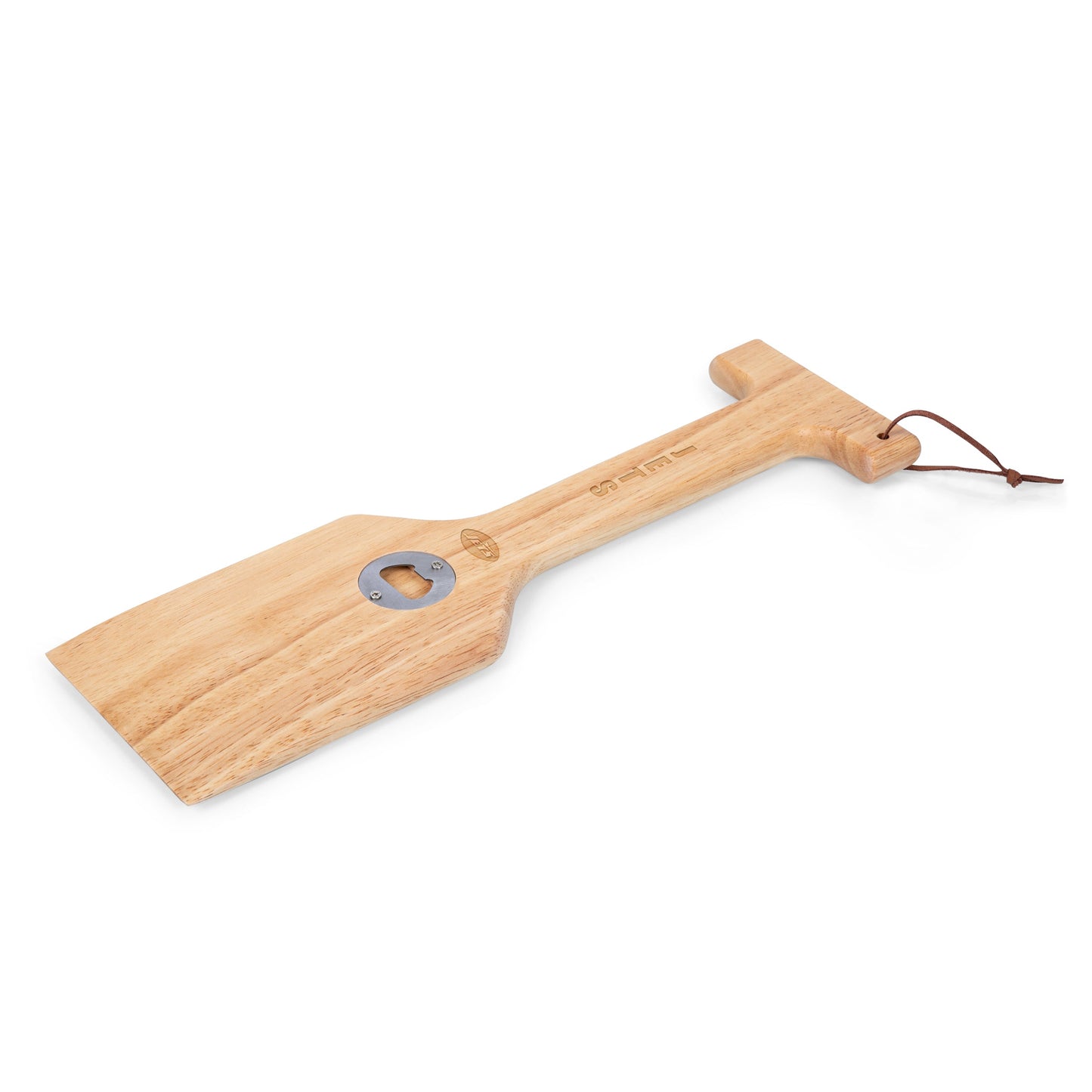 New York Jets - Hardwood BBQ Grill Scraper with Bottle Opener