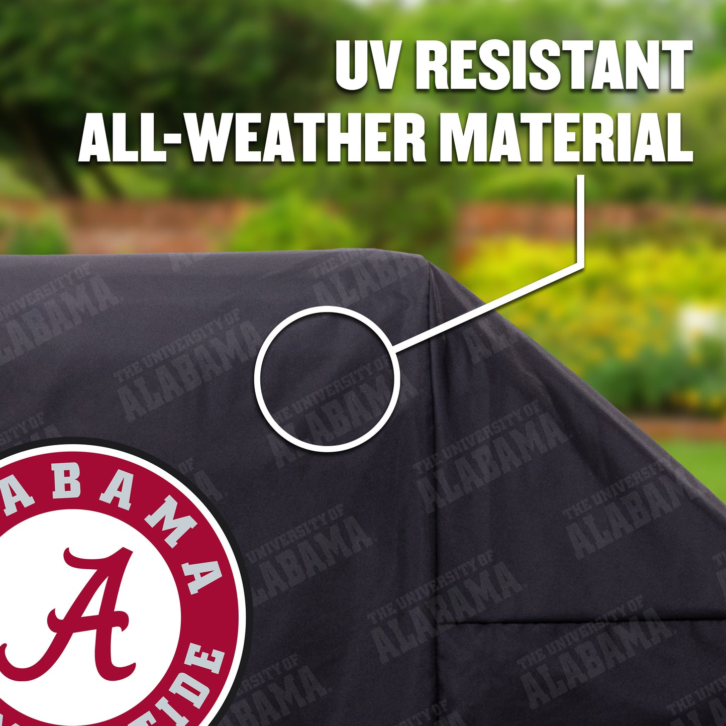 NCAA Alabama Crimson Tide Heavy Duty Grill Cover